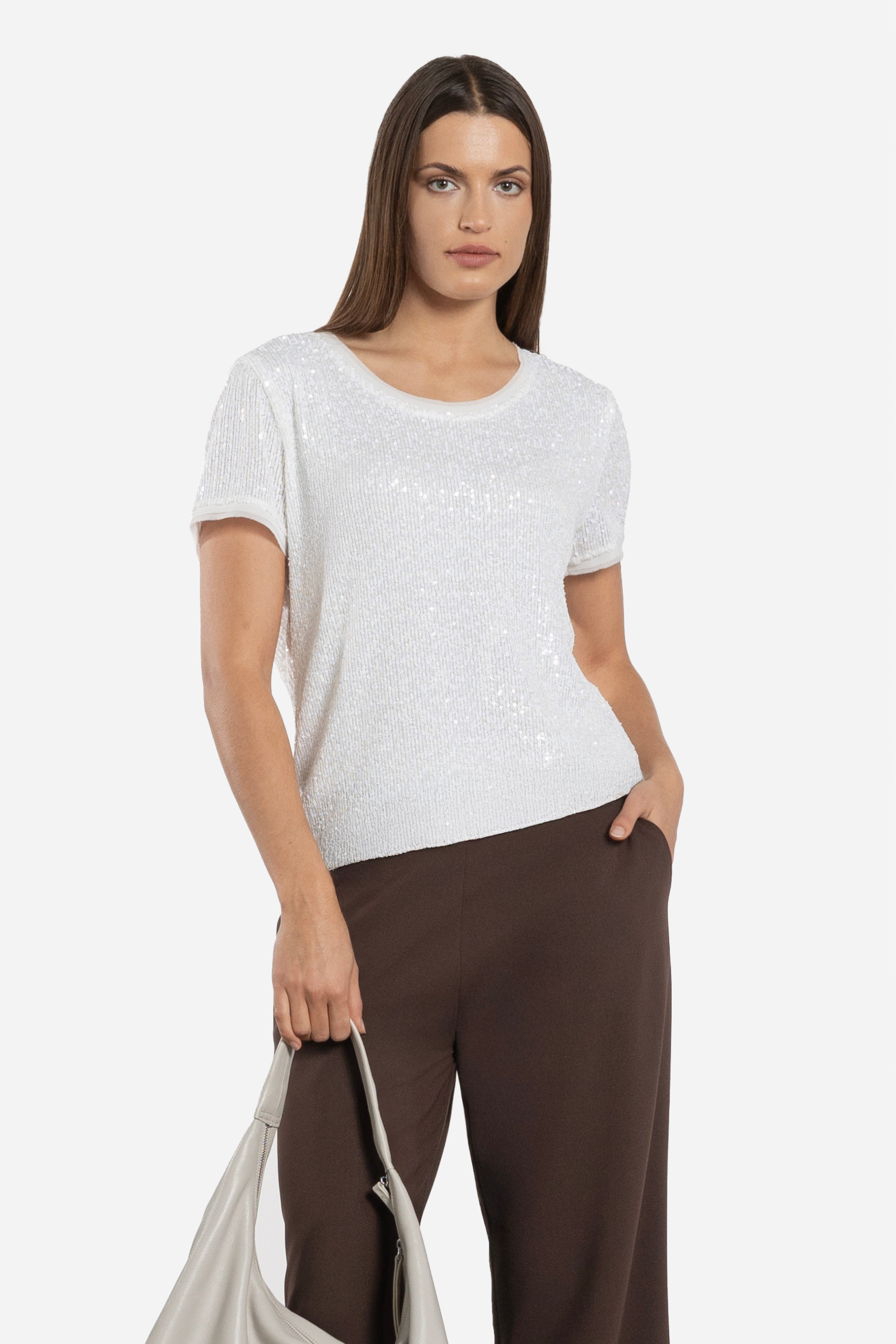 Ally Sequin Tee