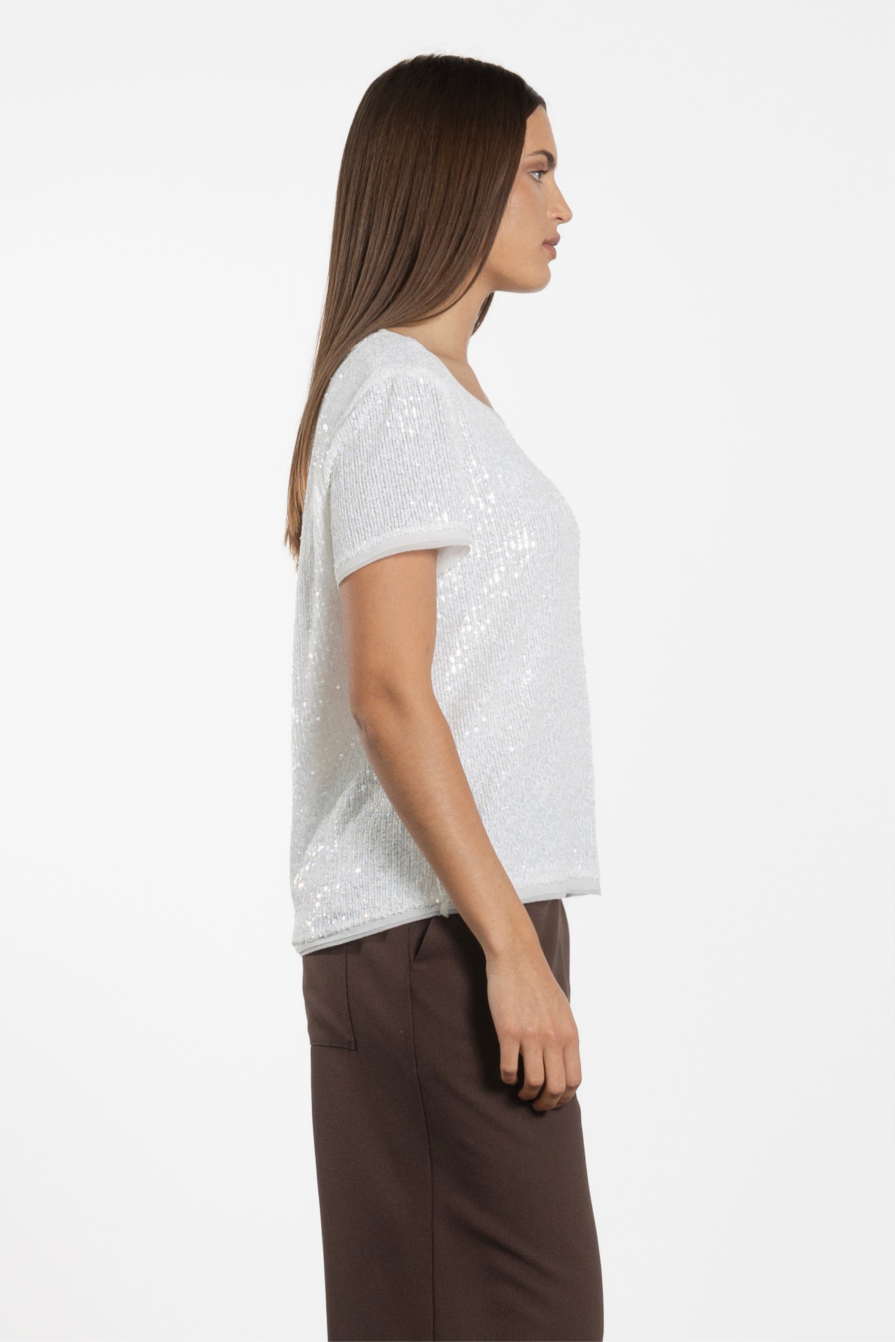 Ally Sequin Tee
