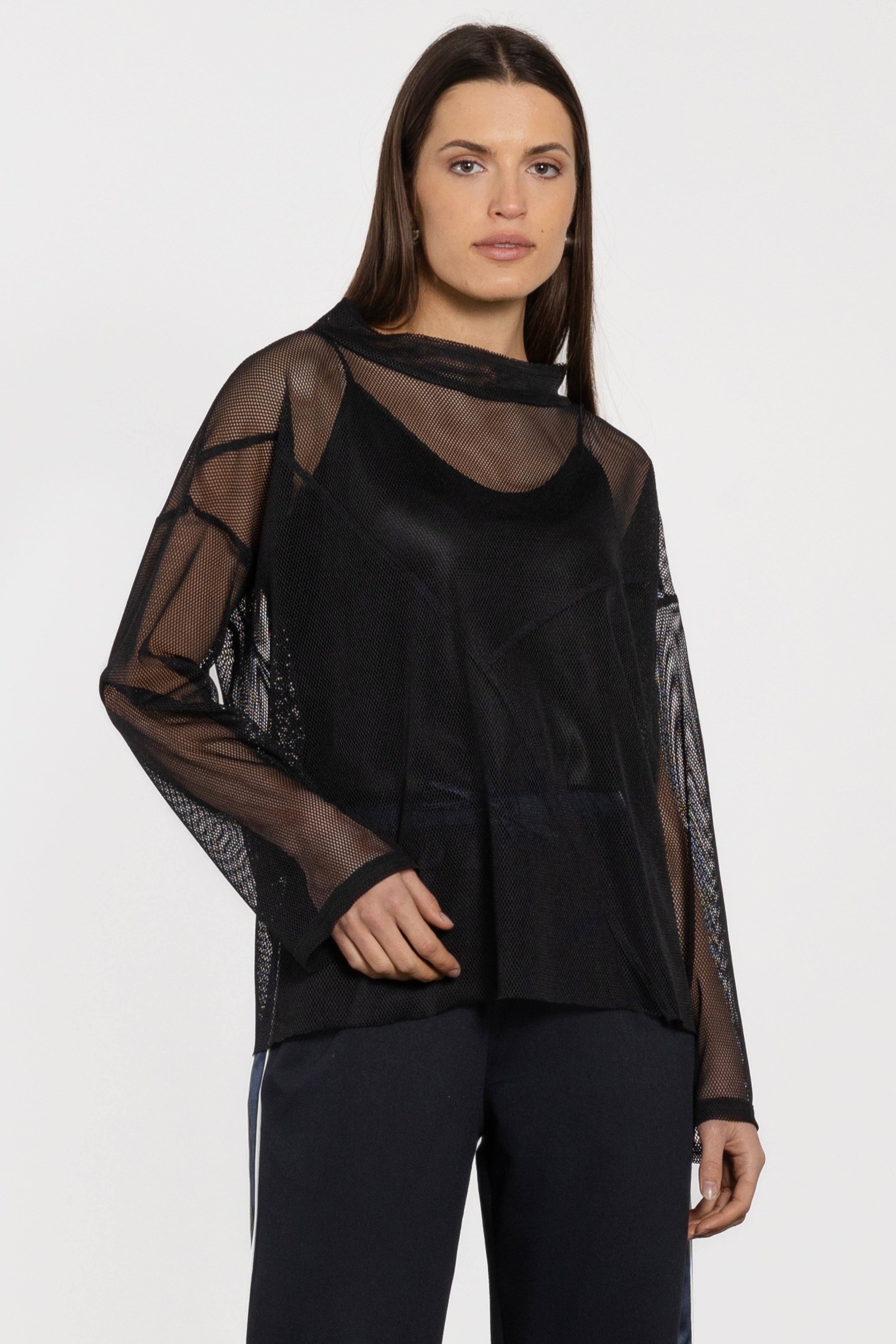 Artisan Mesh Long Sleeve Top