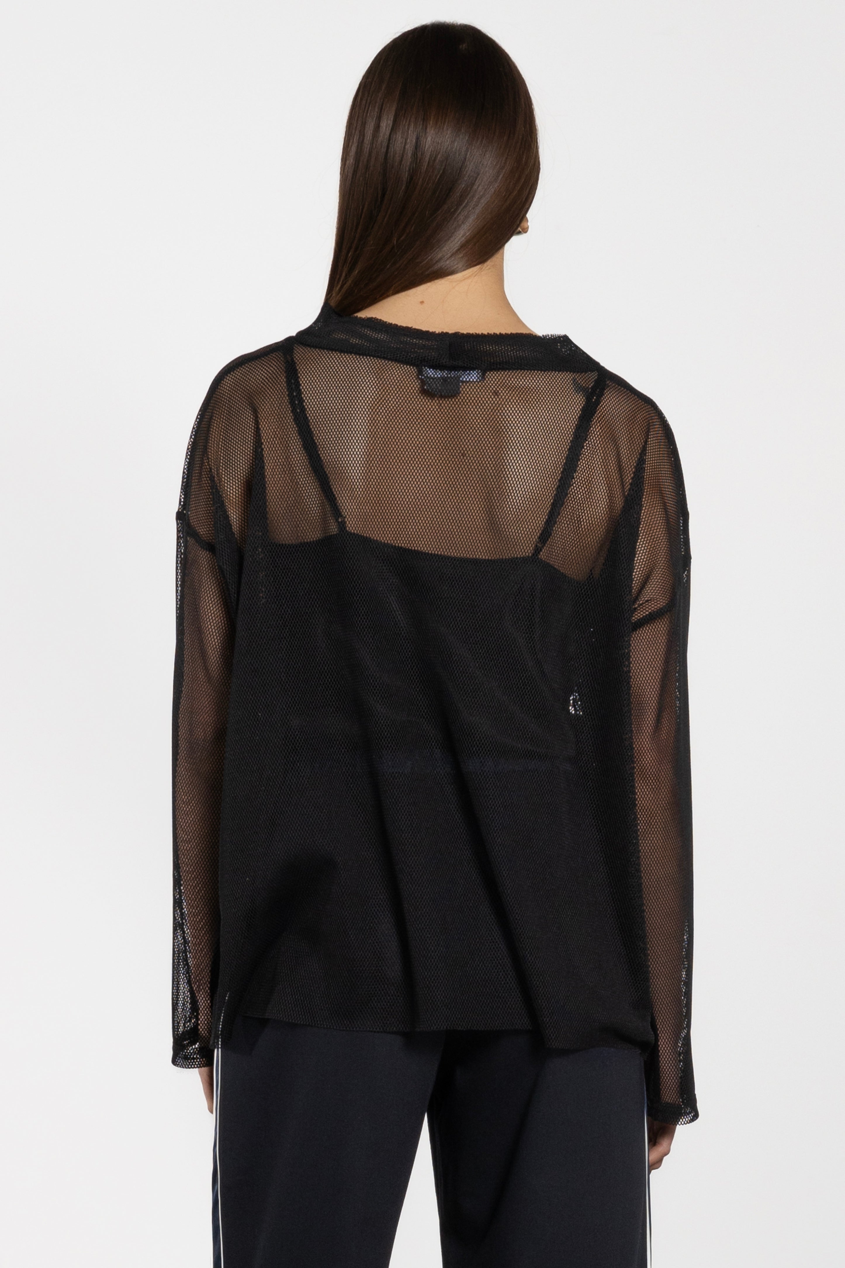 Artisan Mesh Long Sleeve Top