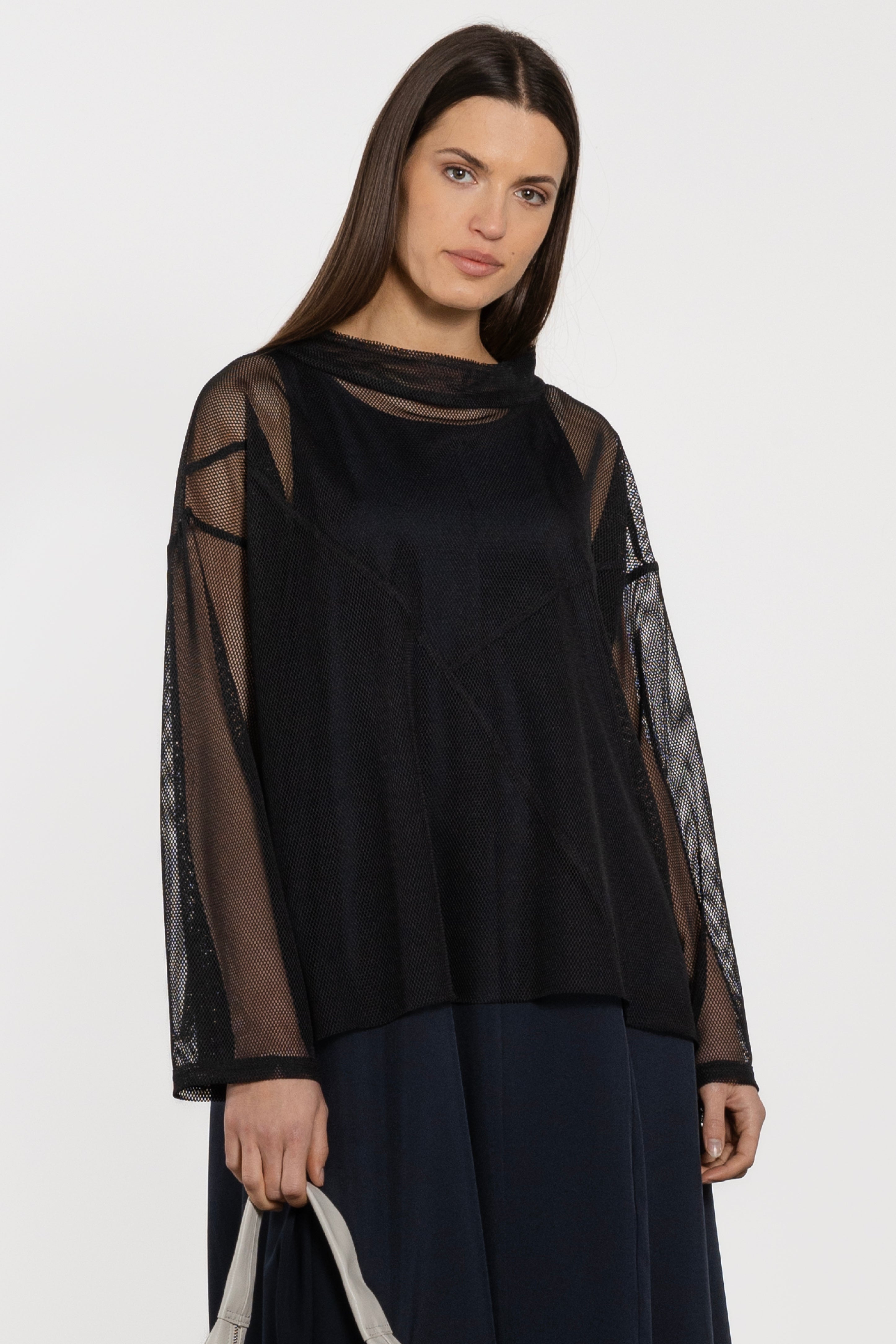 Artisan Mesh Long Sleeve Top