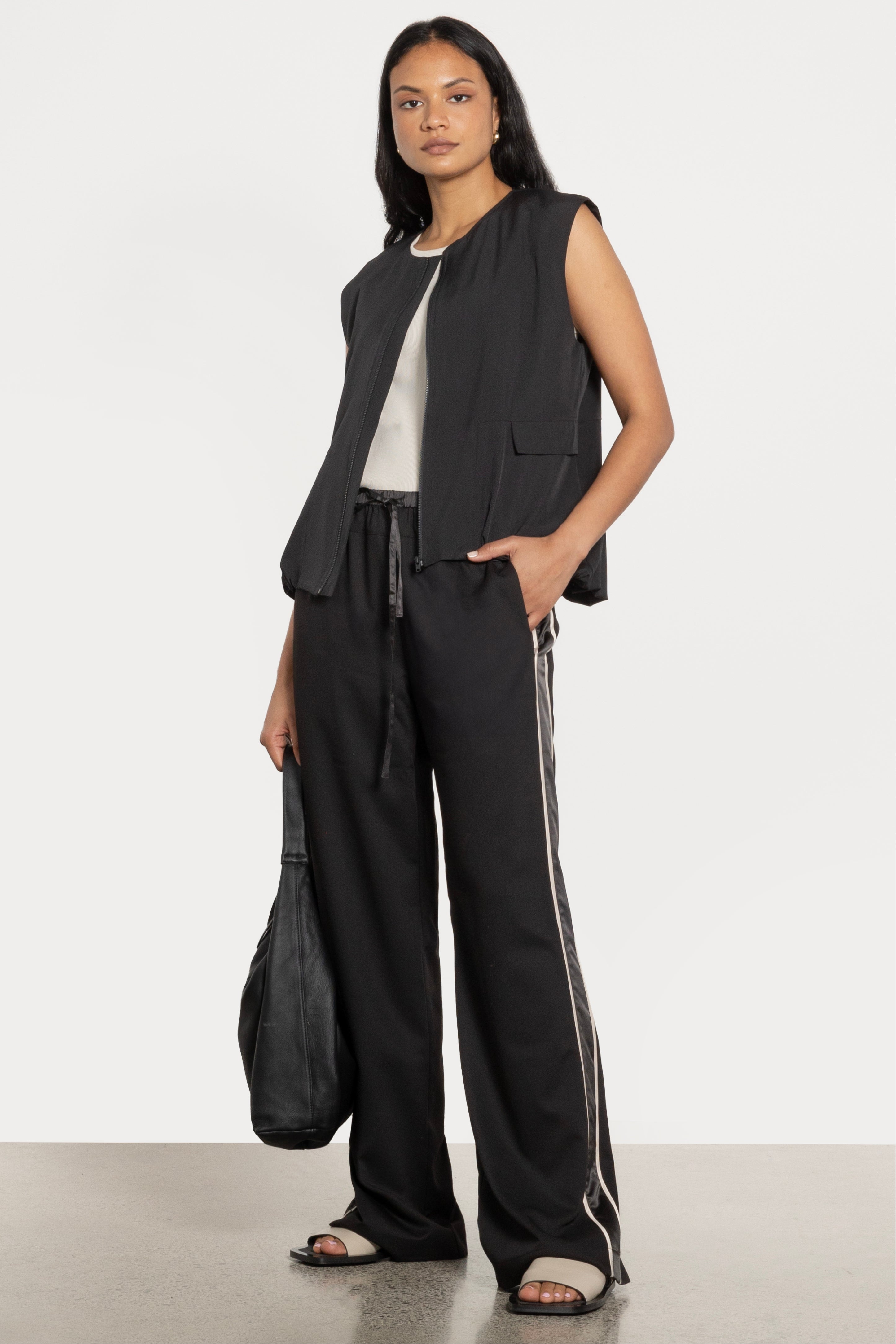 Ashwin Side Stripe Pants