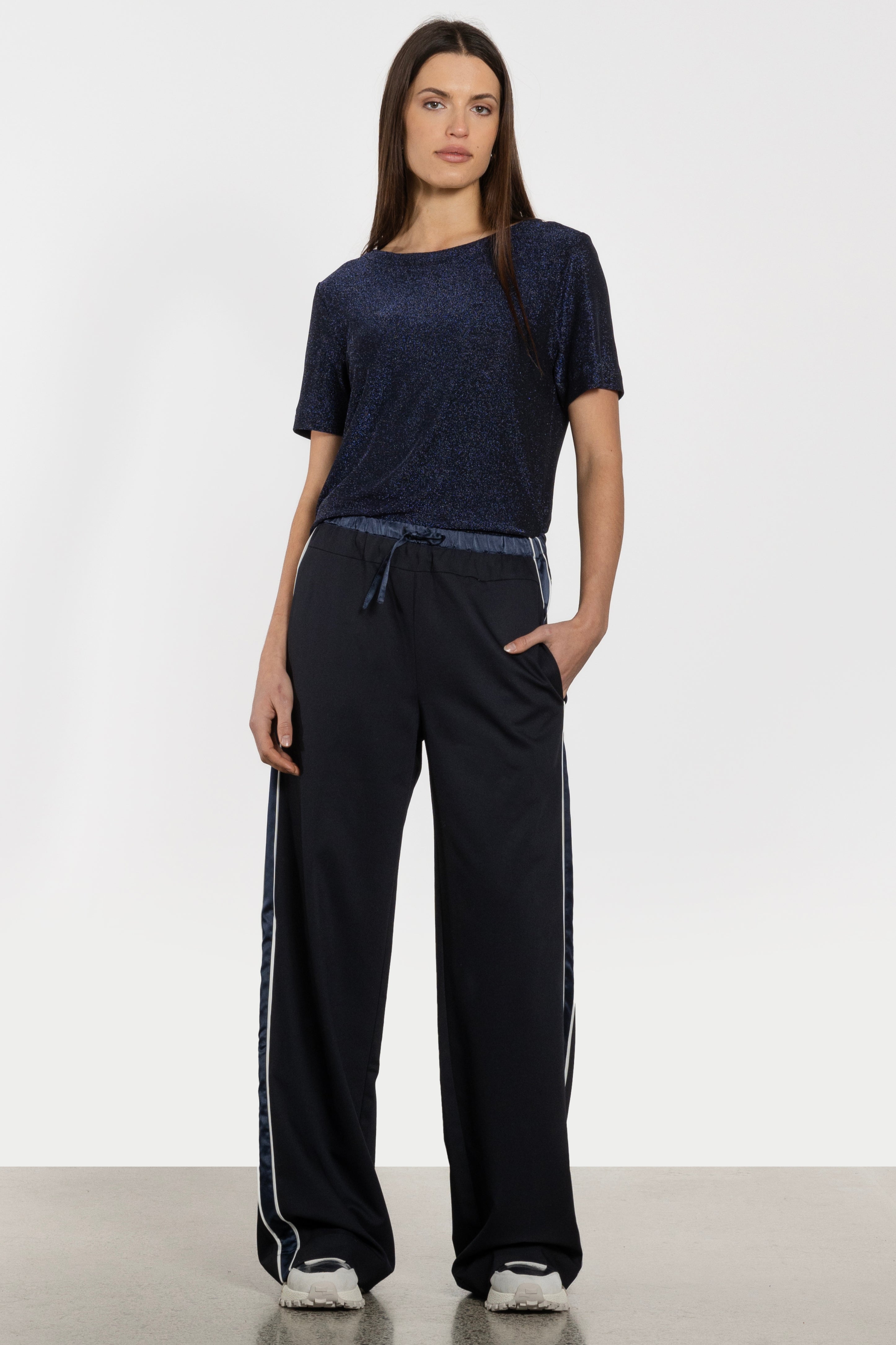 Ashwin Side Stripe Pants