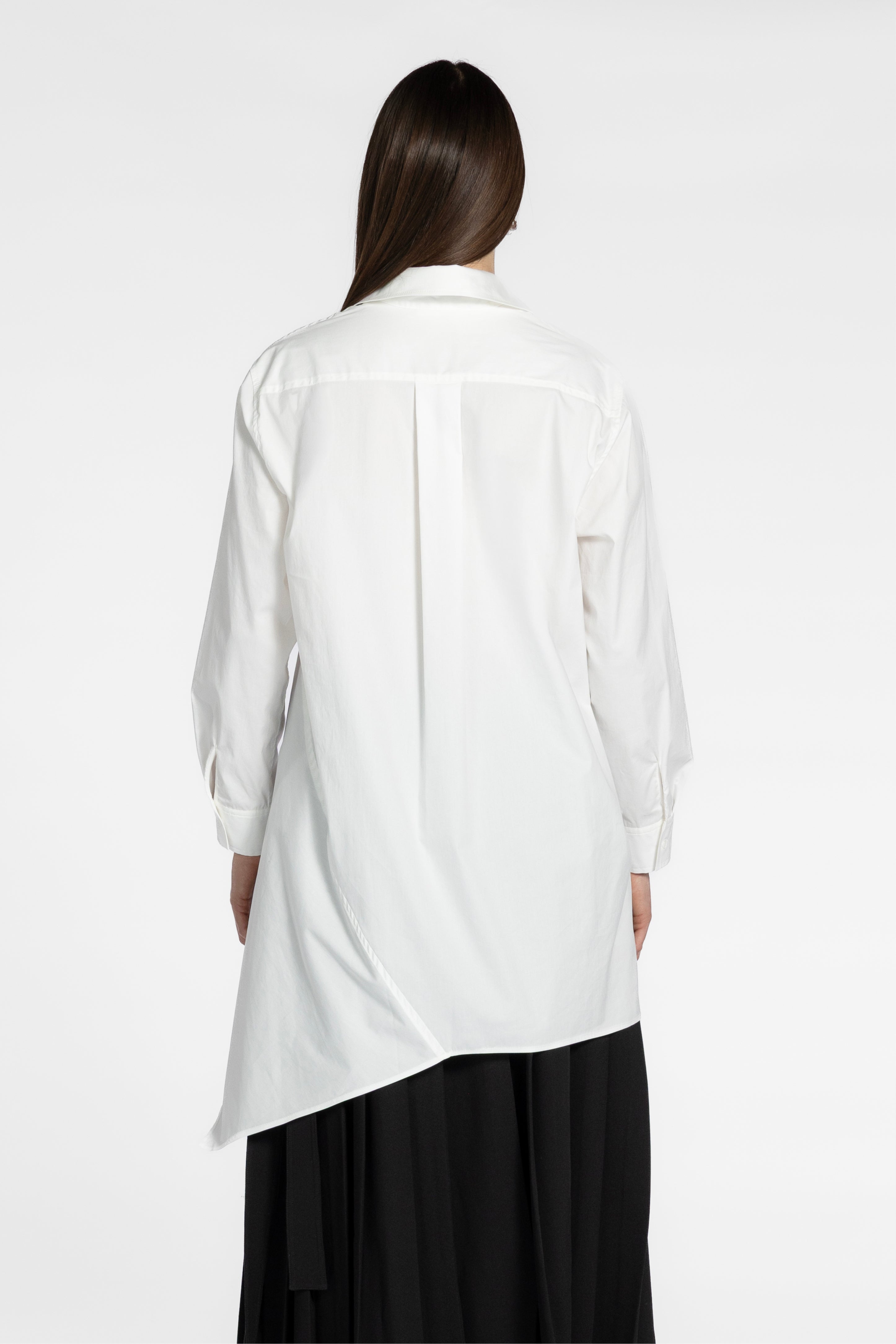 Bosley Asymmetrical Hem Shirt