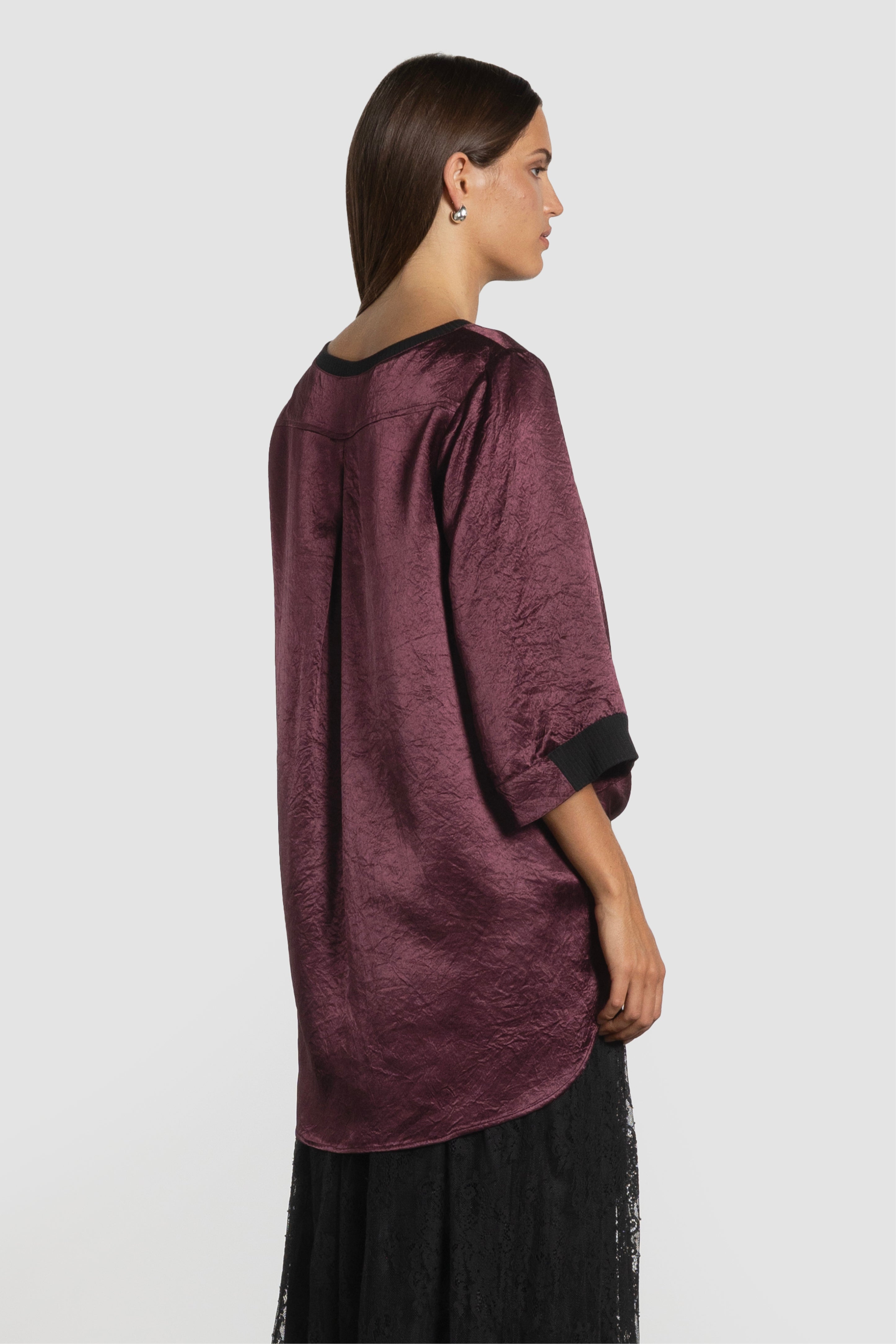 Bronte Curved Hem Top