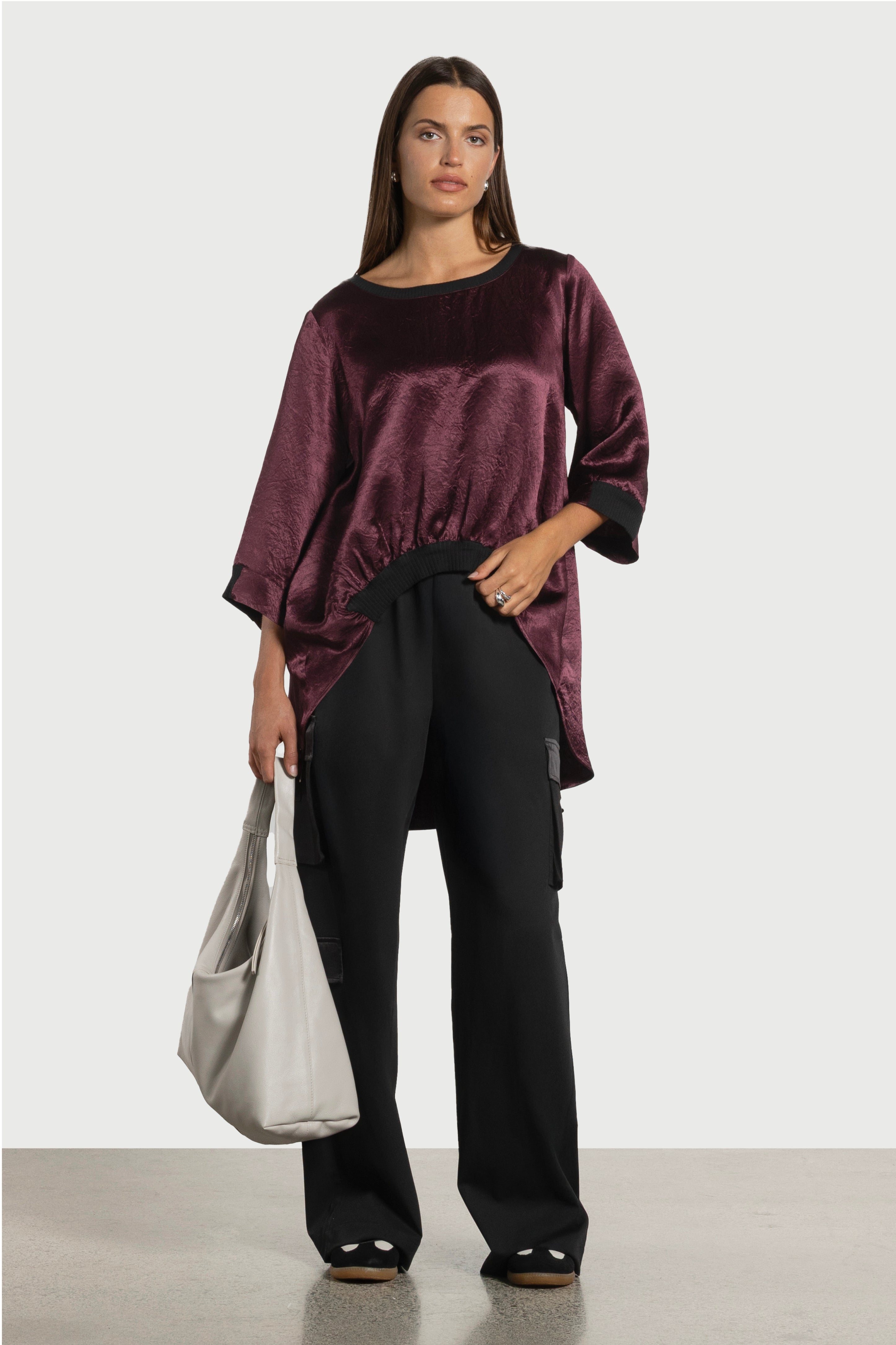 Bronte Curved Hem Top