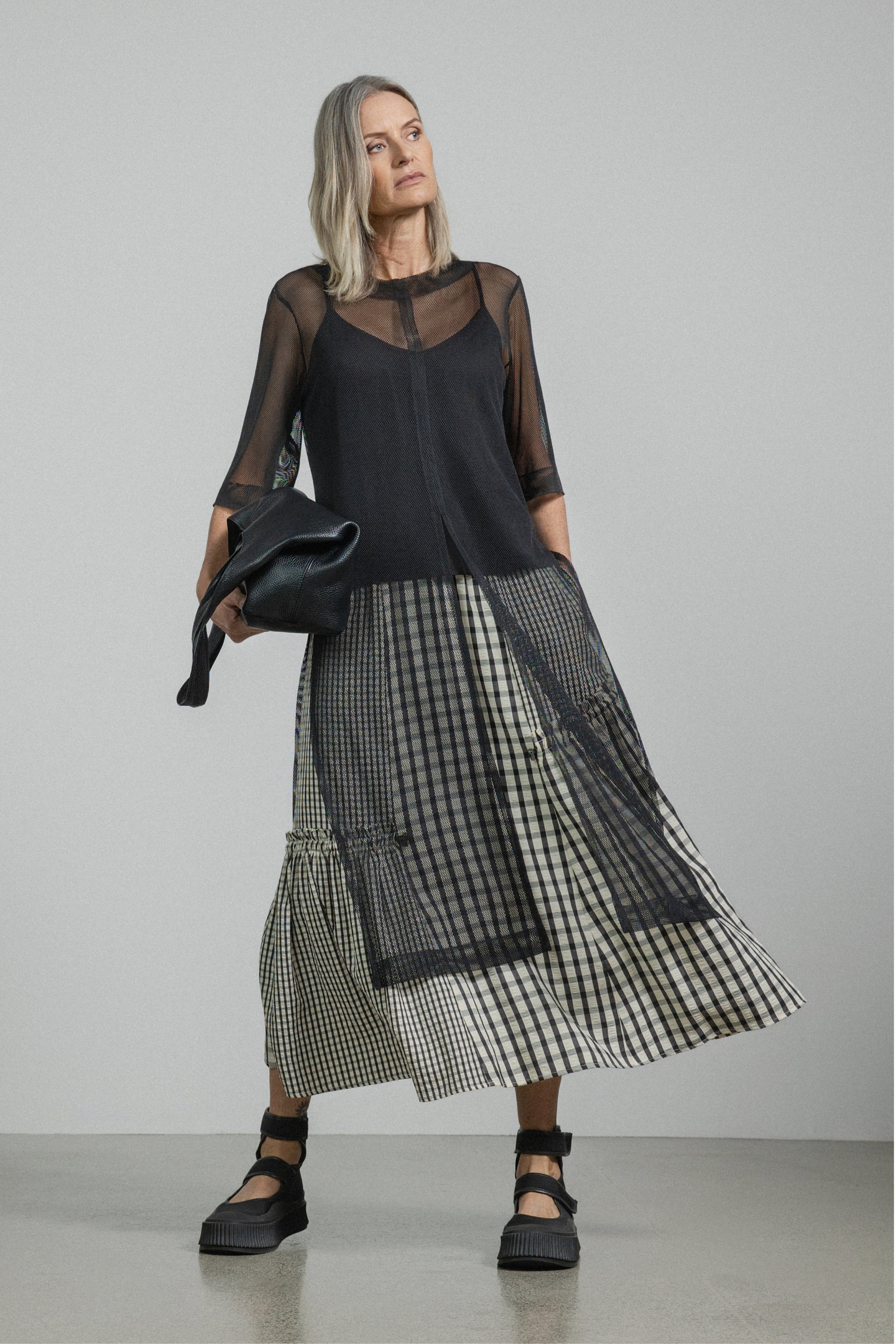 Brooke Gathered Detail Skirt