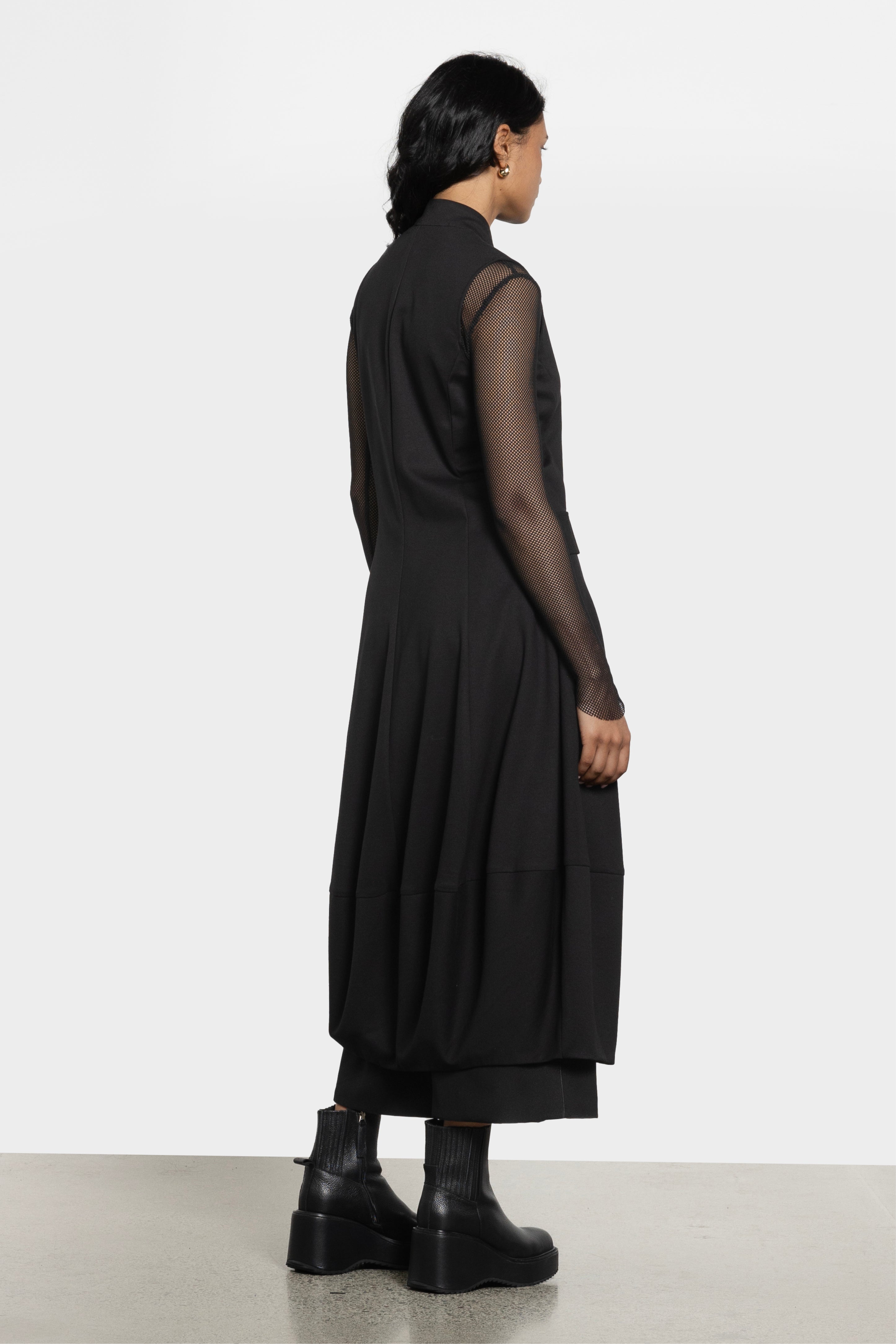 Carla Long Sleeveless Waistcoat