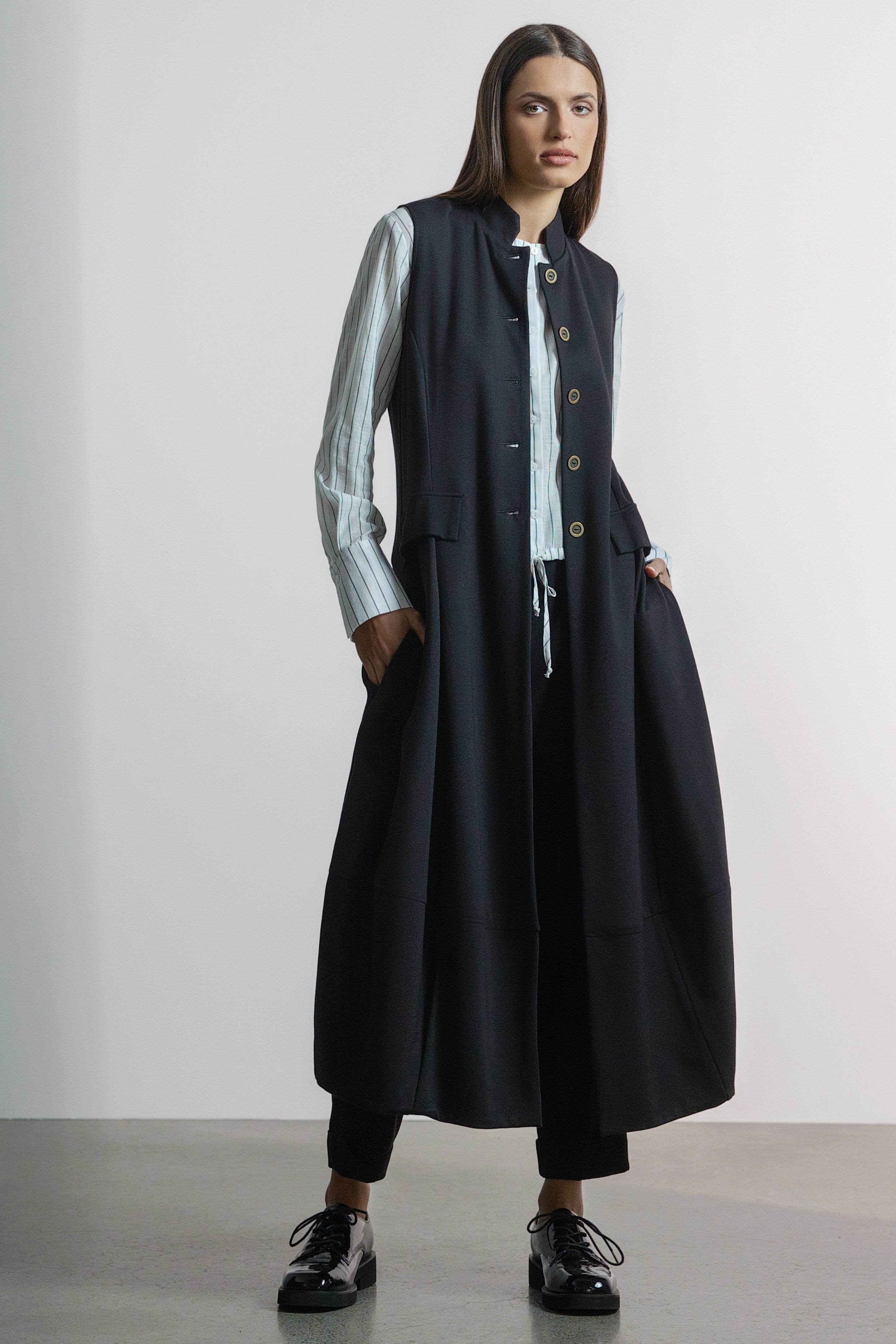 Carla Long Waistcoat