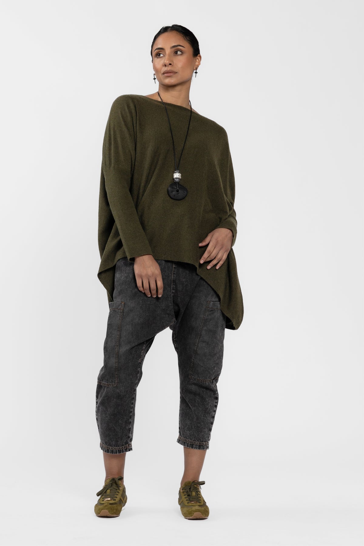 Cece Dropped Shoulder Long Sleeve Top