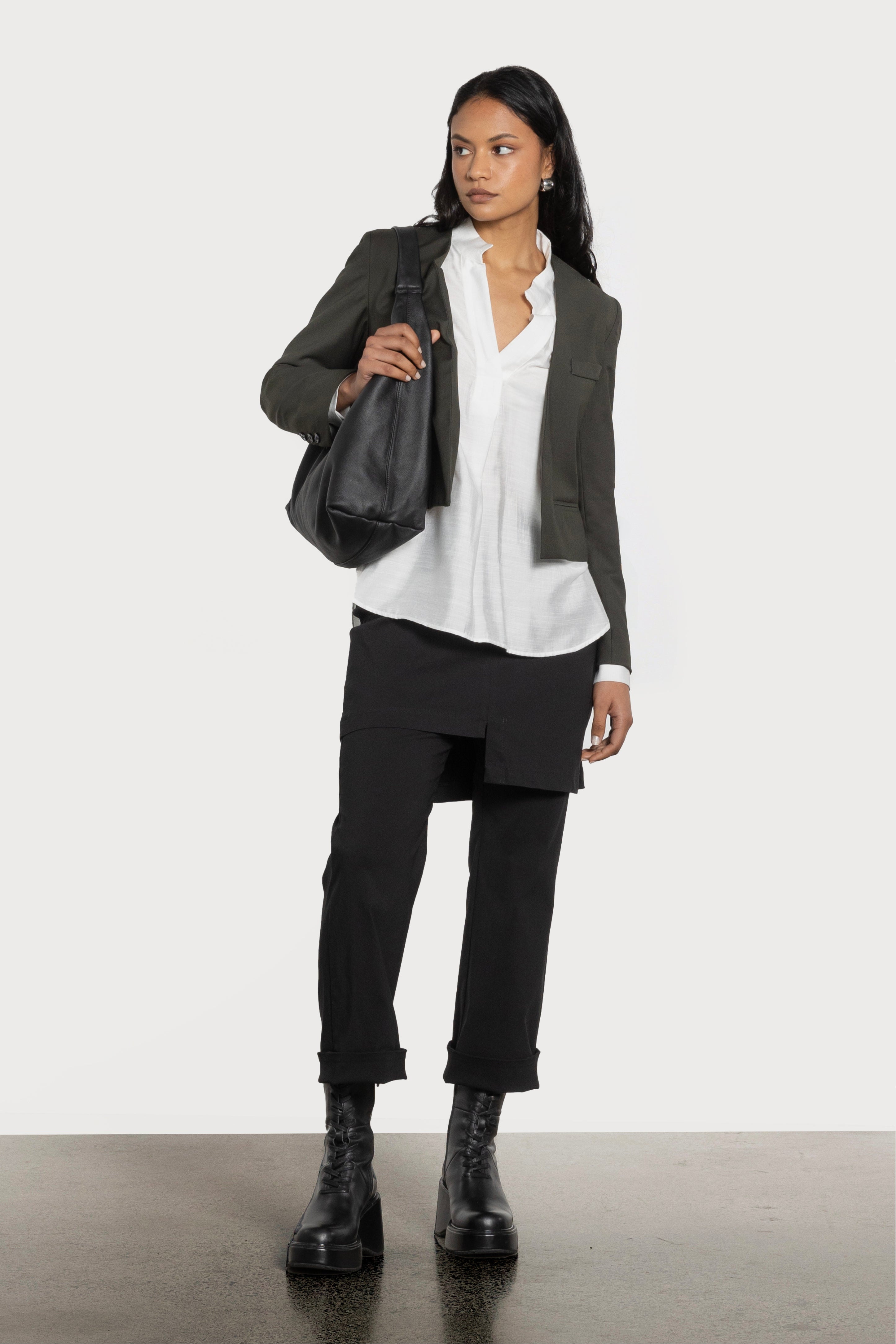 Chapter Asymmetric Skirt Pant