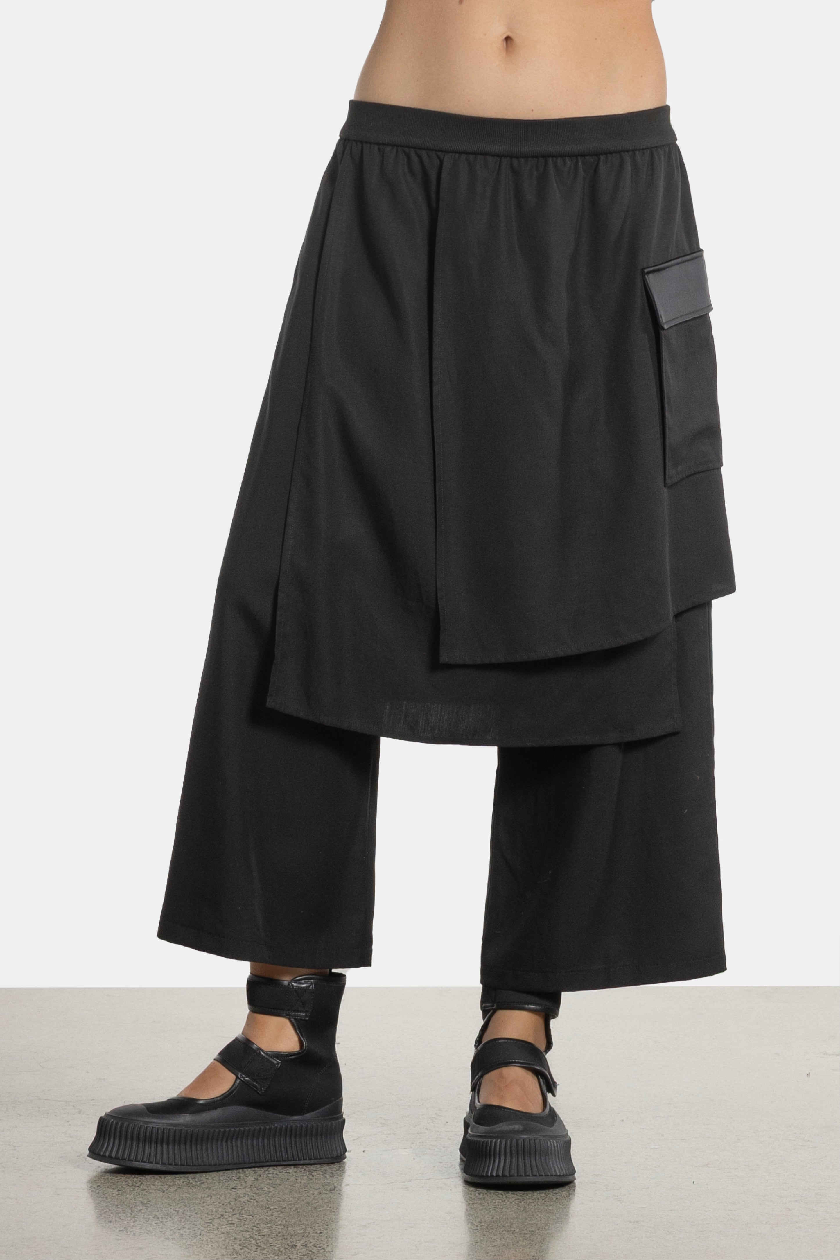 Chase Asymmetric Layered Pants