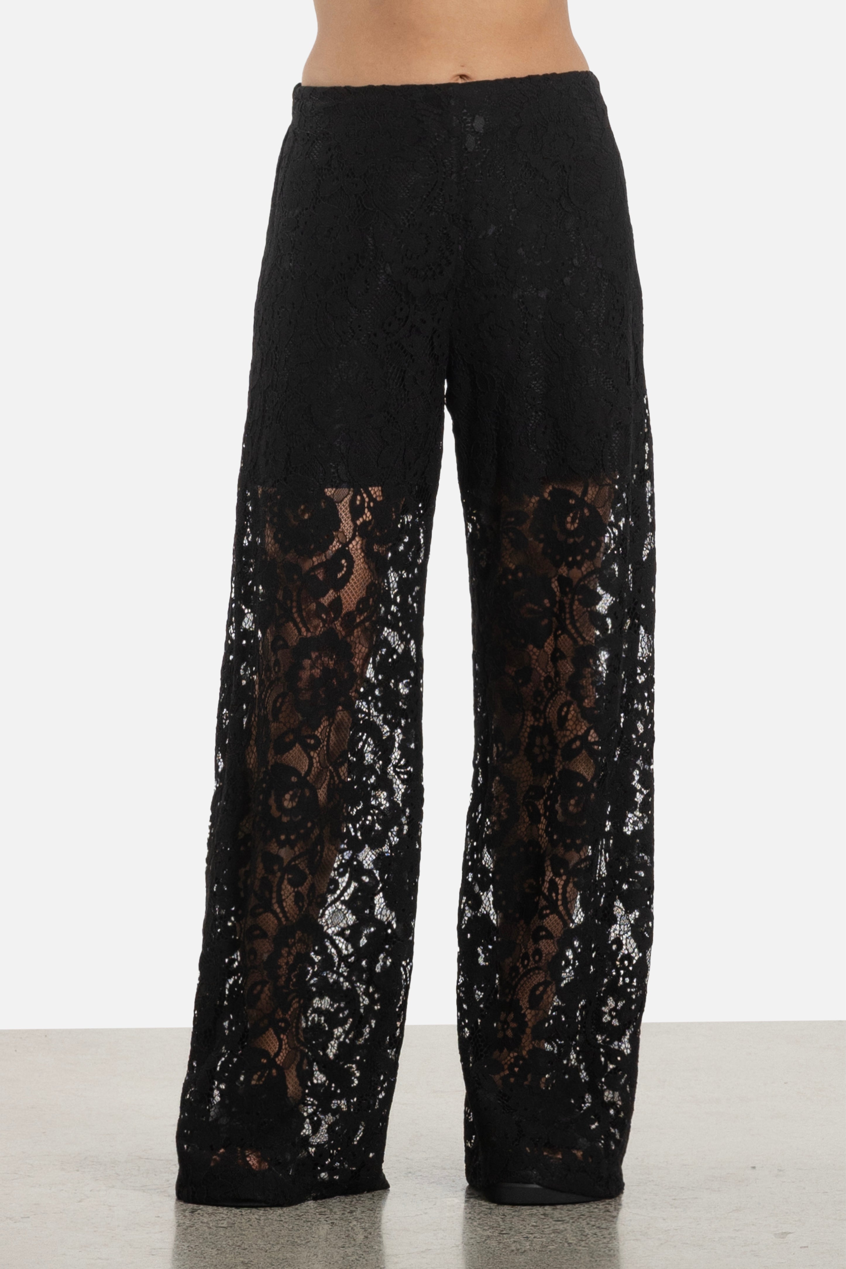 Christina Wide Leg Lace Pant