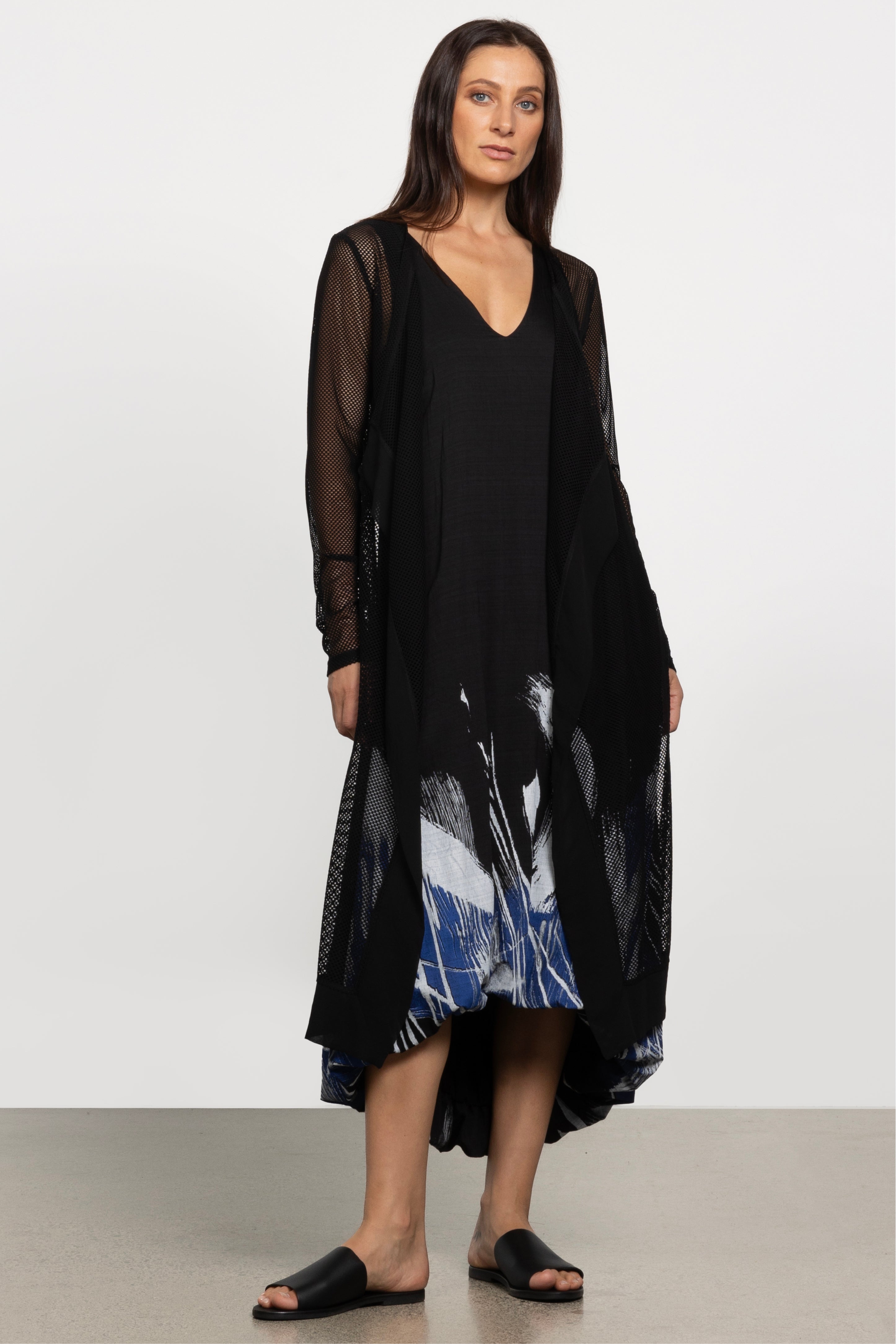 Cindy Mesh Cardi