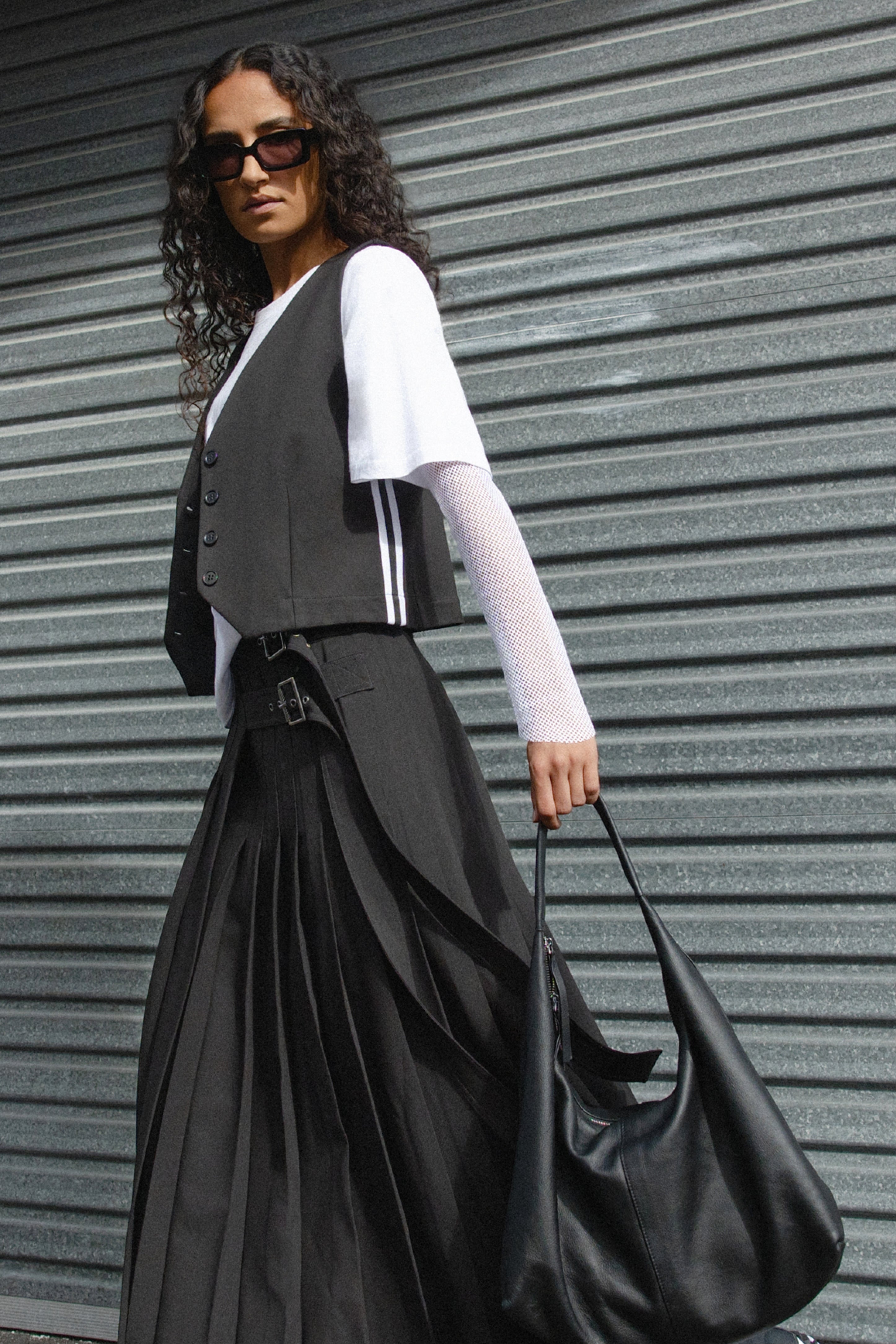 Cooper Side Stripe Stretch Waistcoat