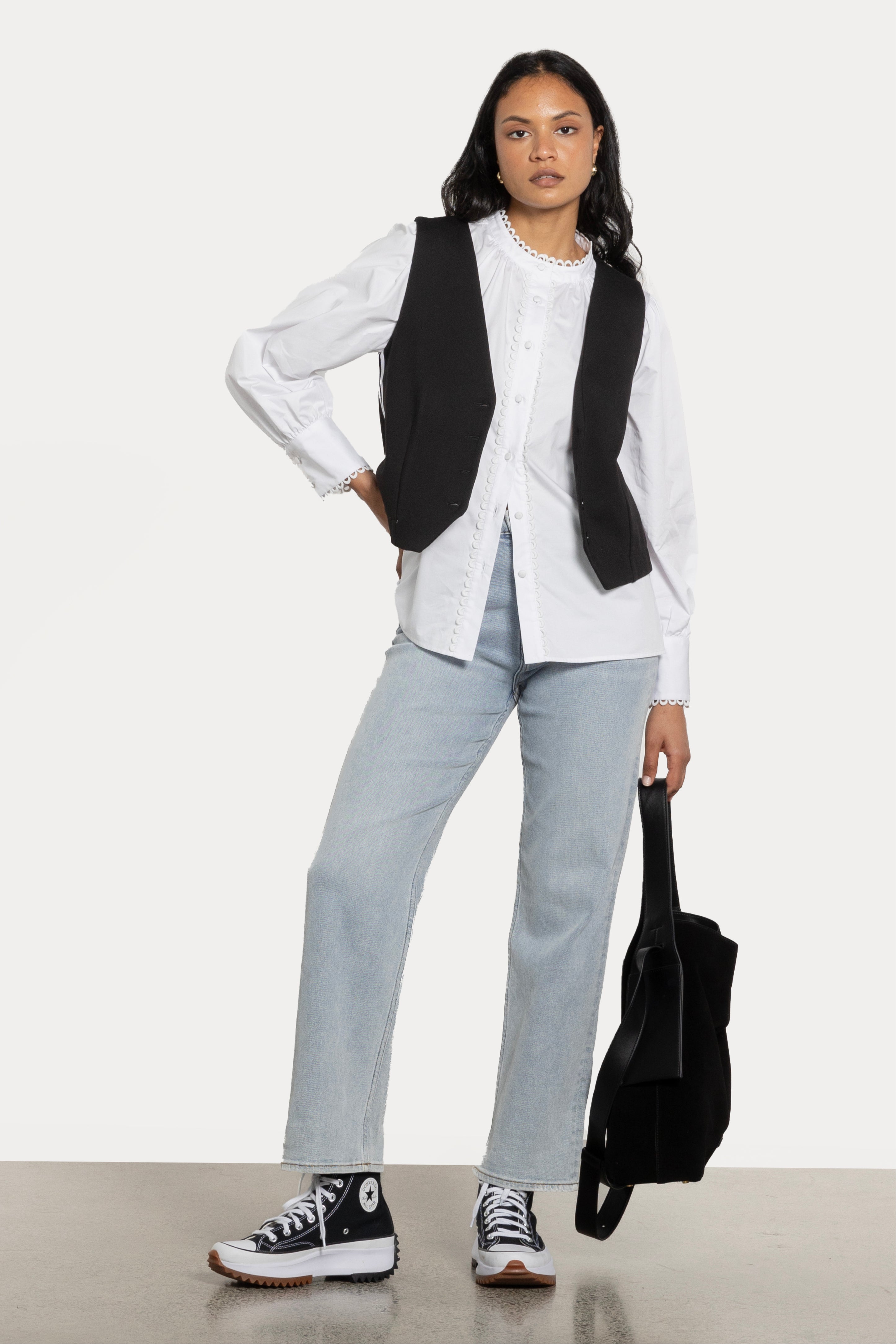 Cooper Side Stripe Stretch Waistcoat