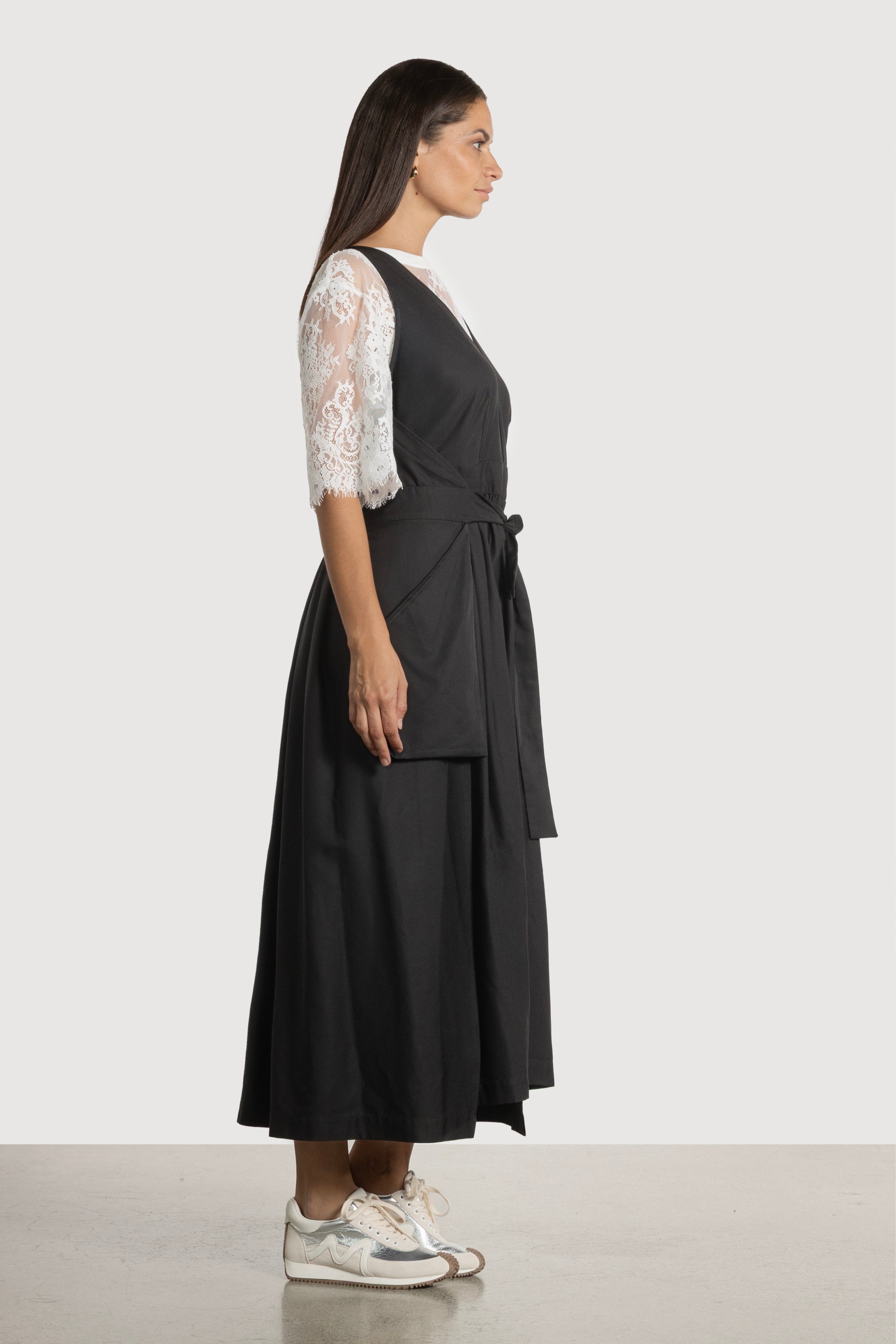 Covert Wrap Dress