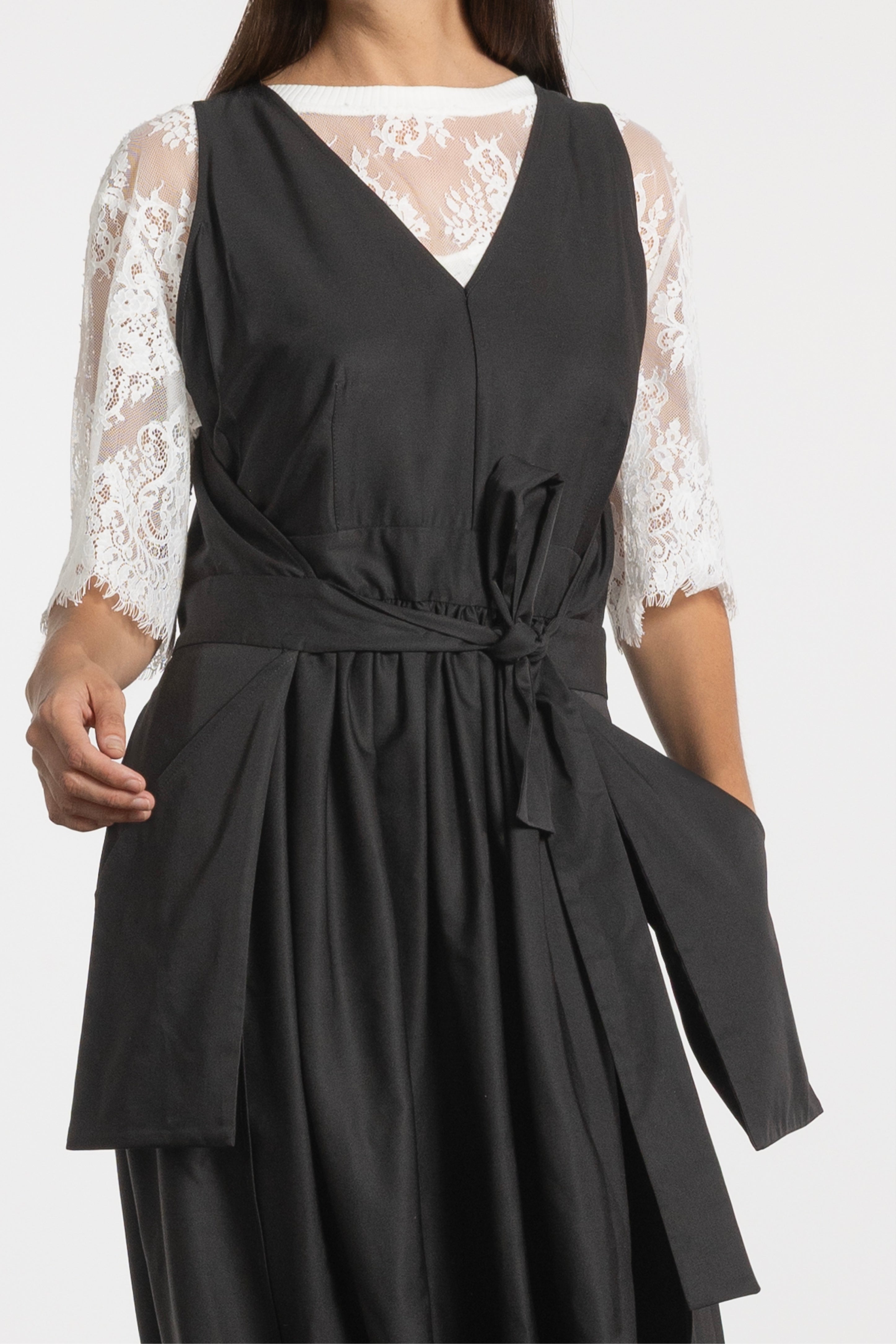 Covert Wrap Dress