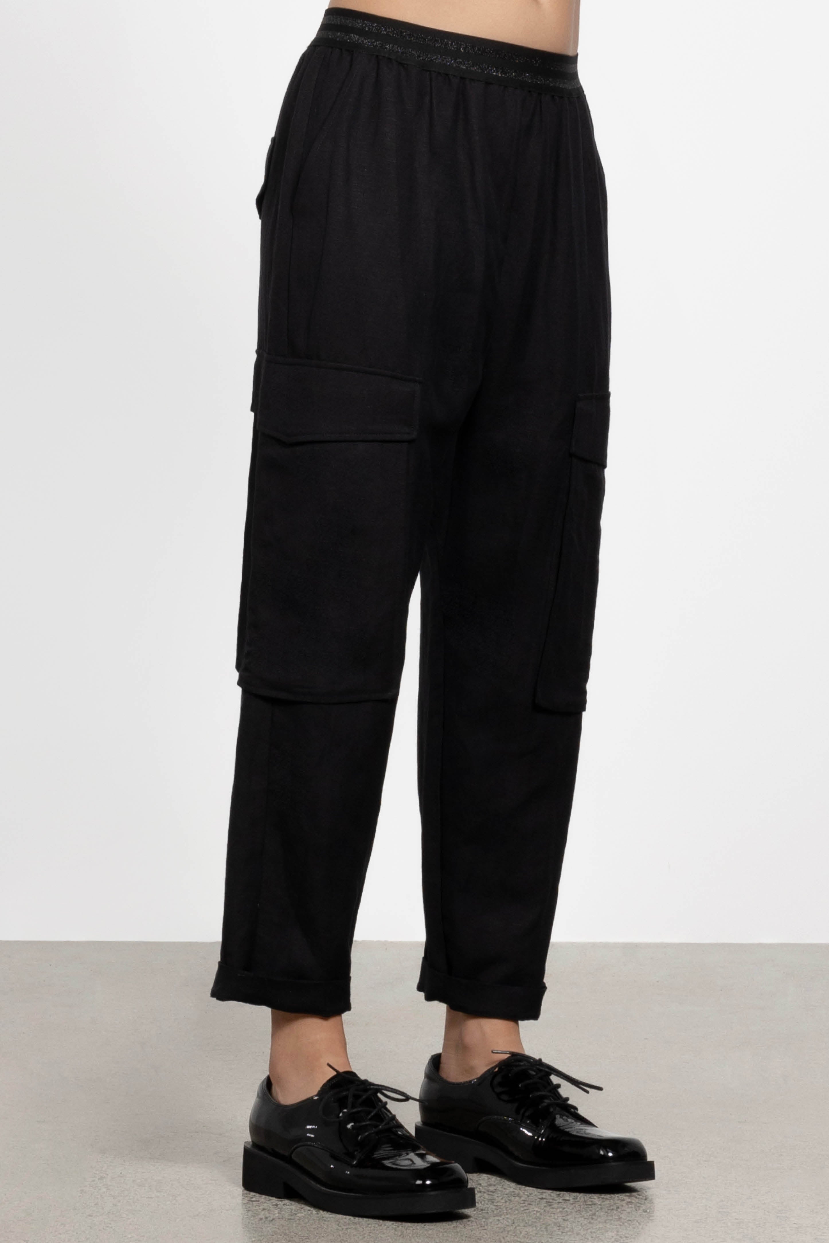Dazzle Cargo Linen Pant
