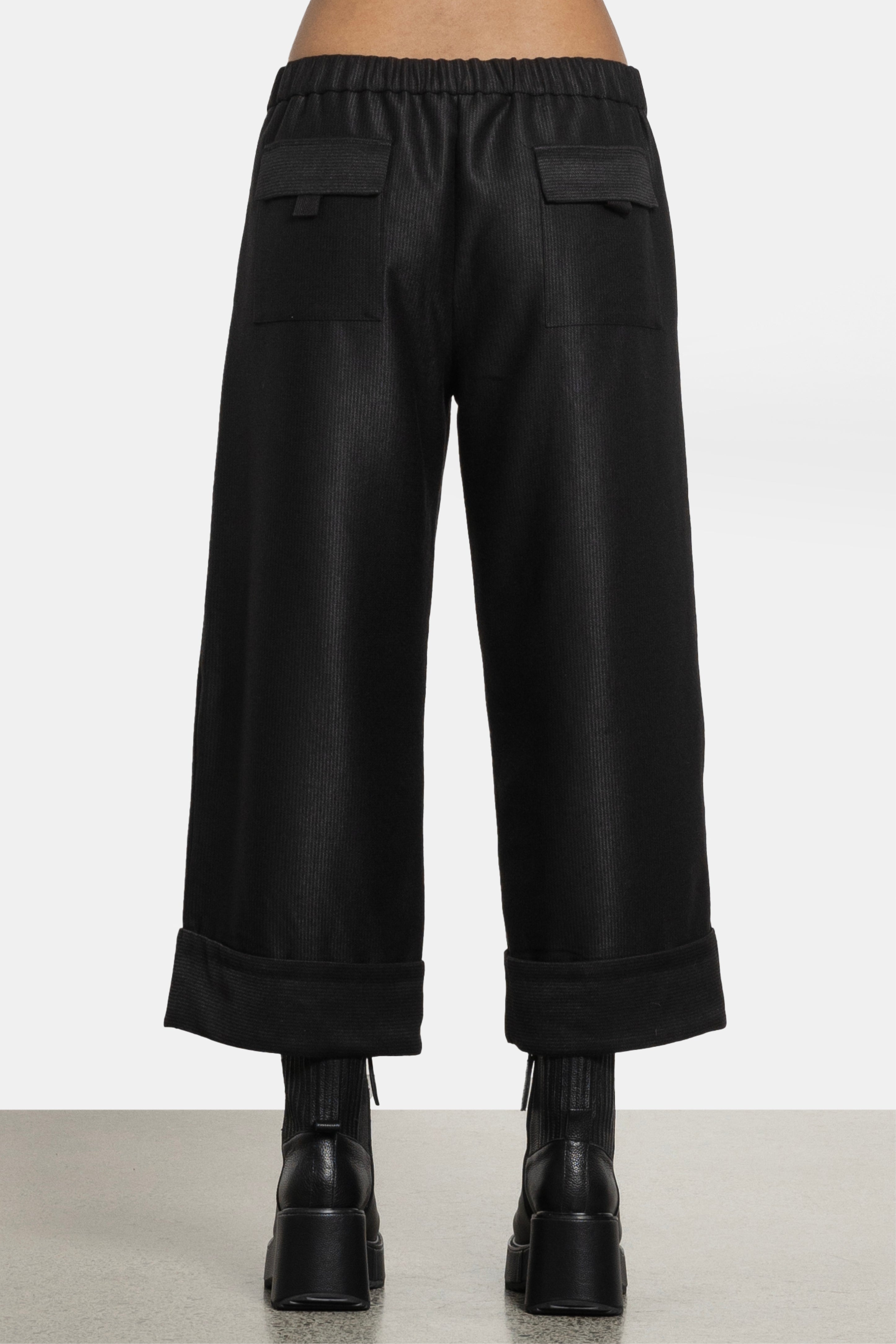 Dean Wide Leg Cropped Pant