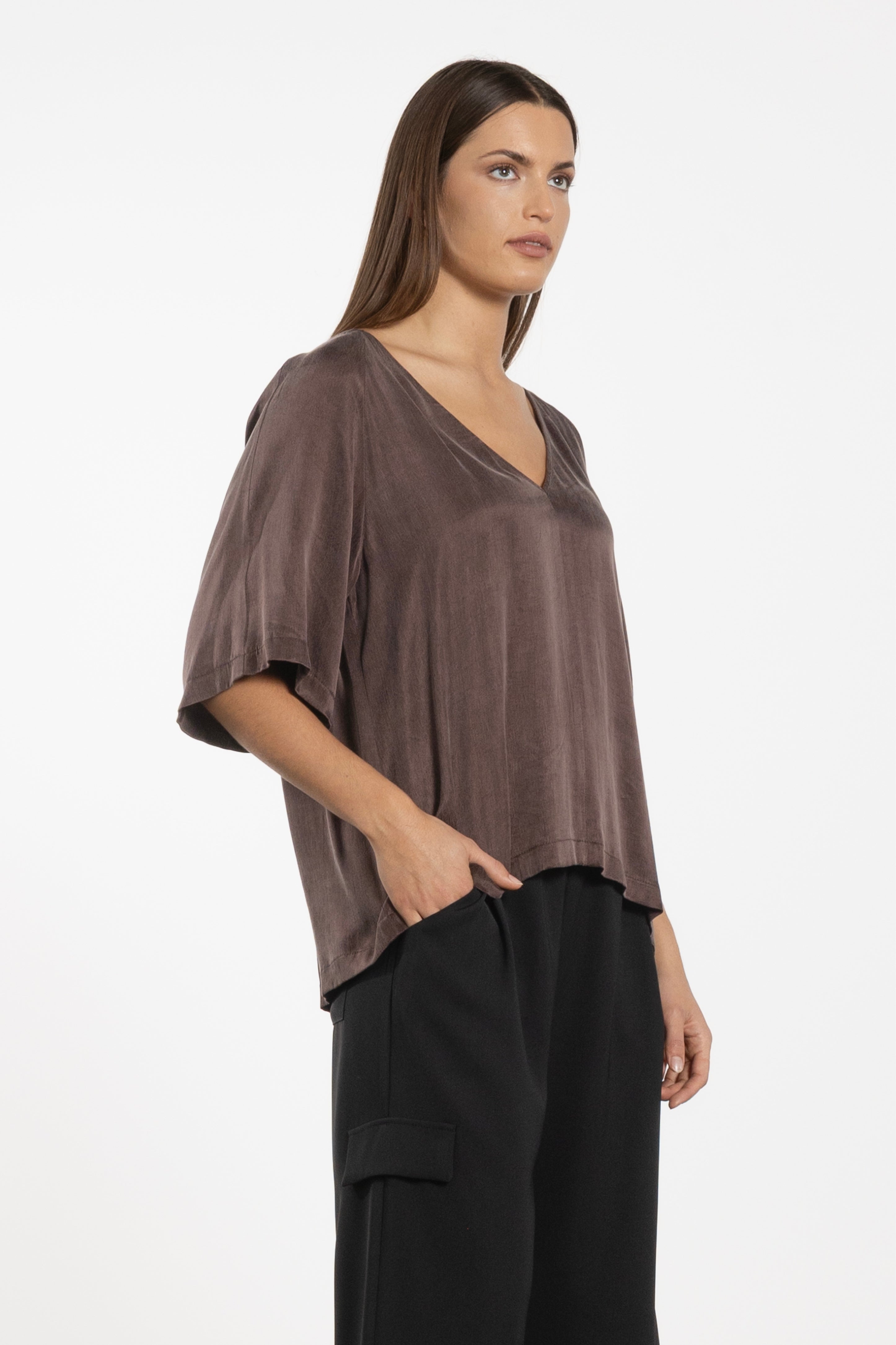 Drift V Neck Top