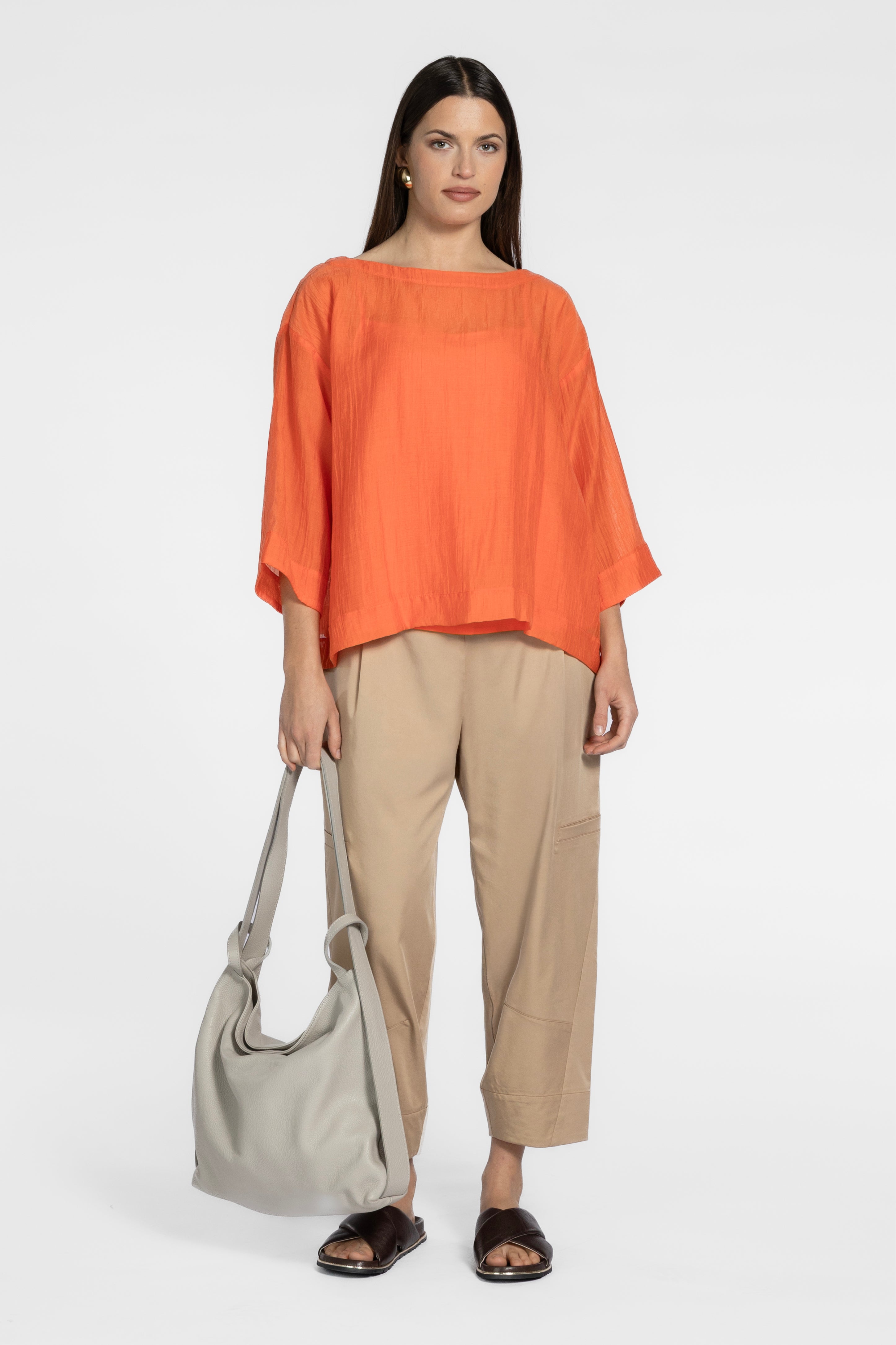 Dusky Boxy Top & Cami
