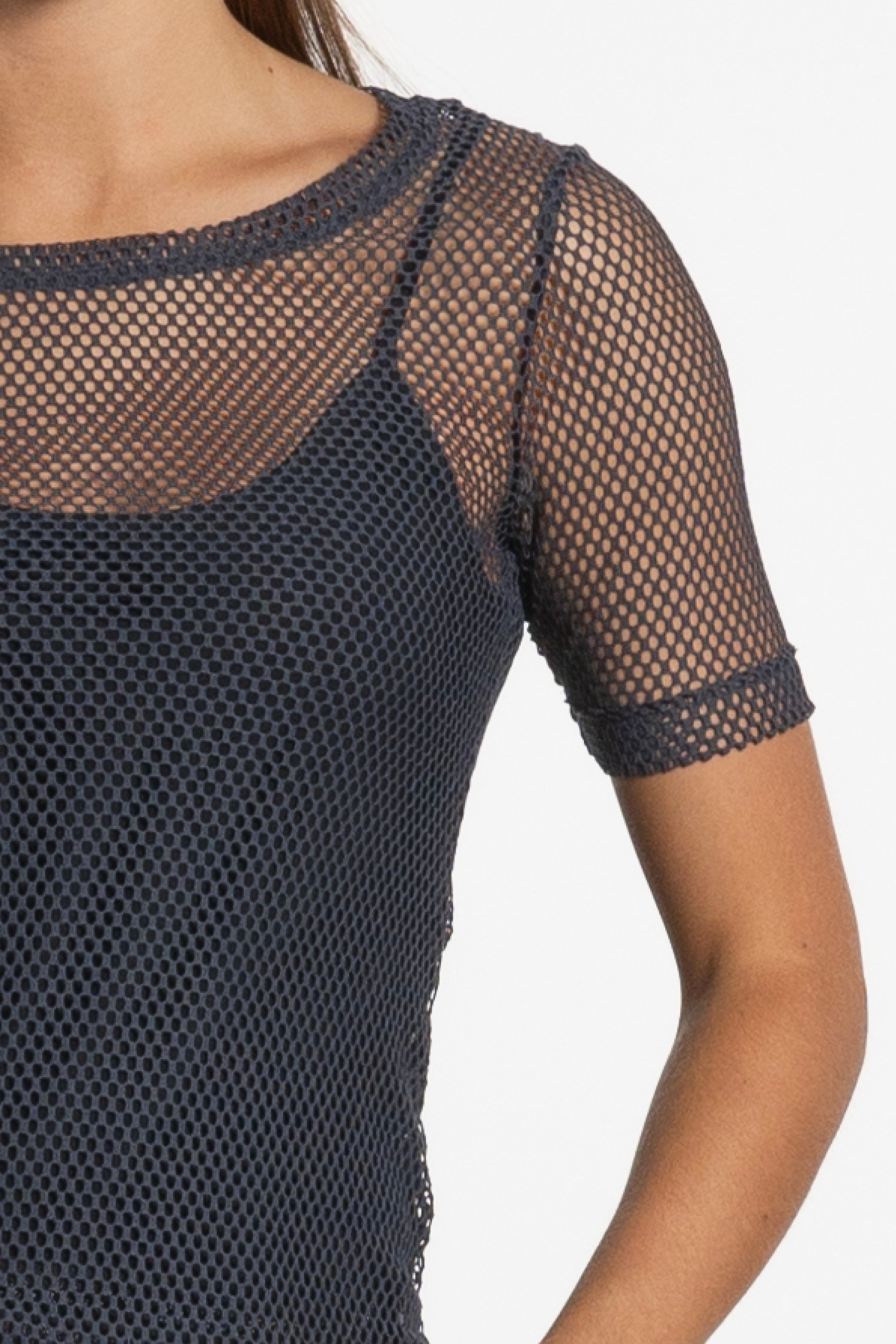 Gem Mesh Tee