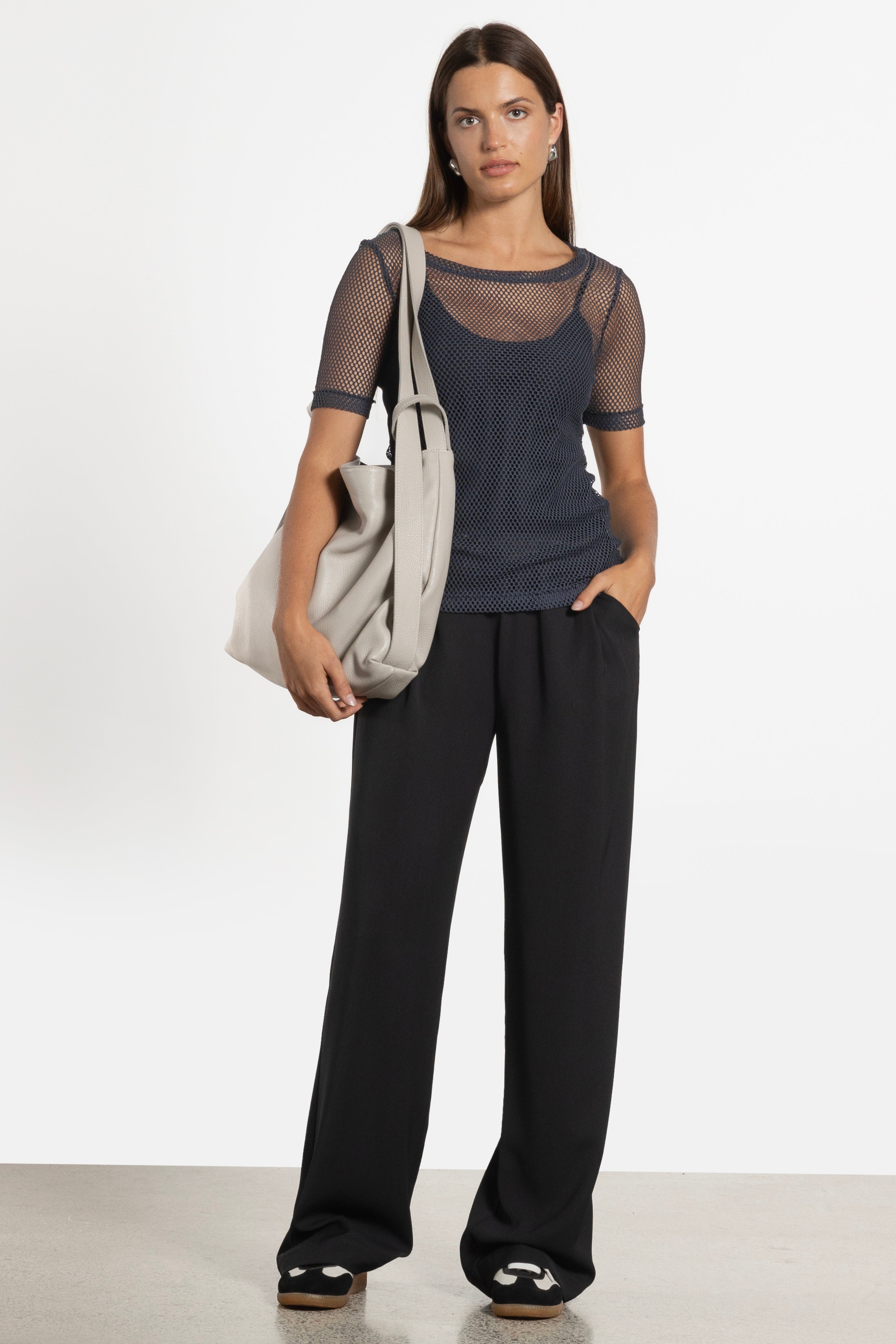 Gem Mesh Tee