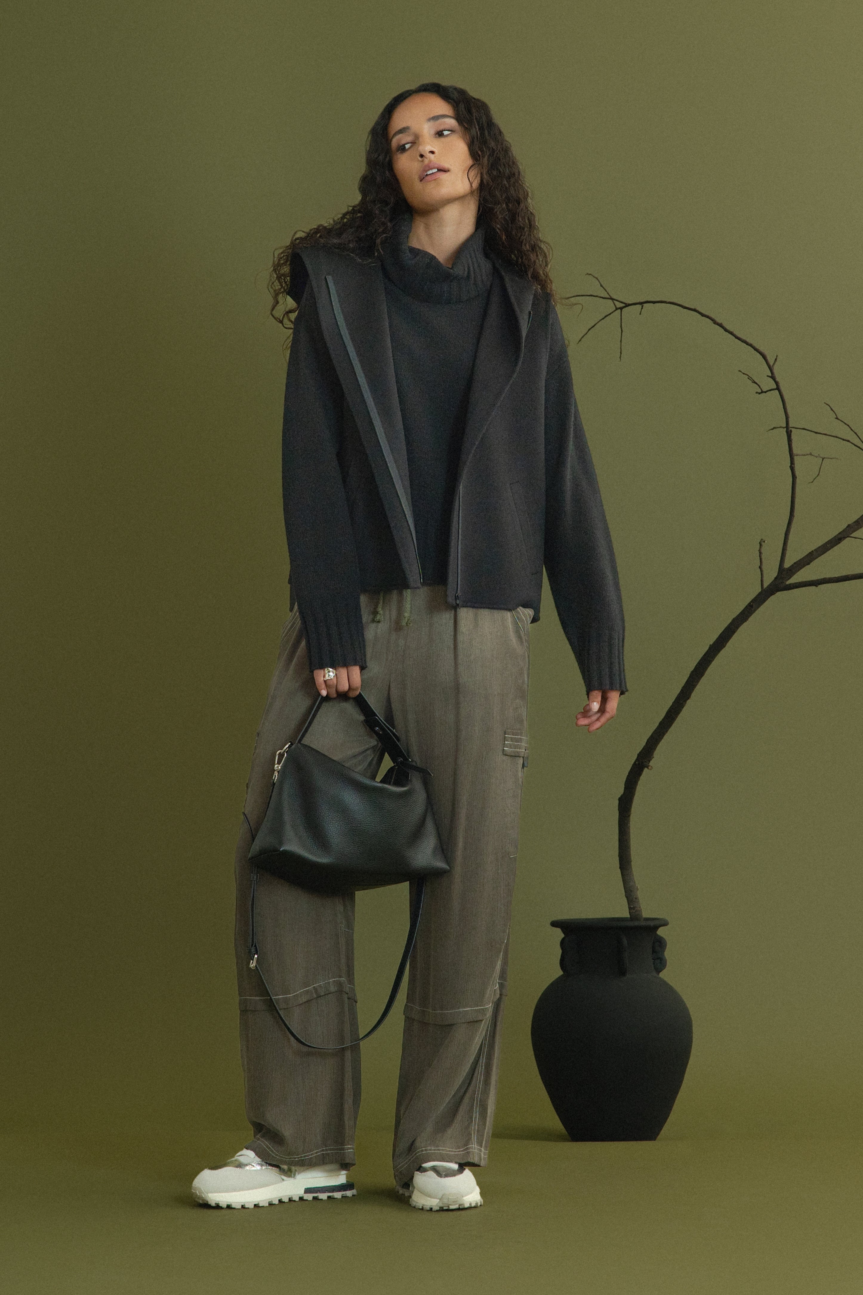 Hayden Wide Leg Jogger Pant