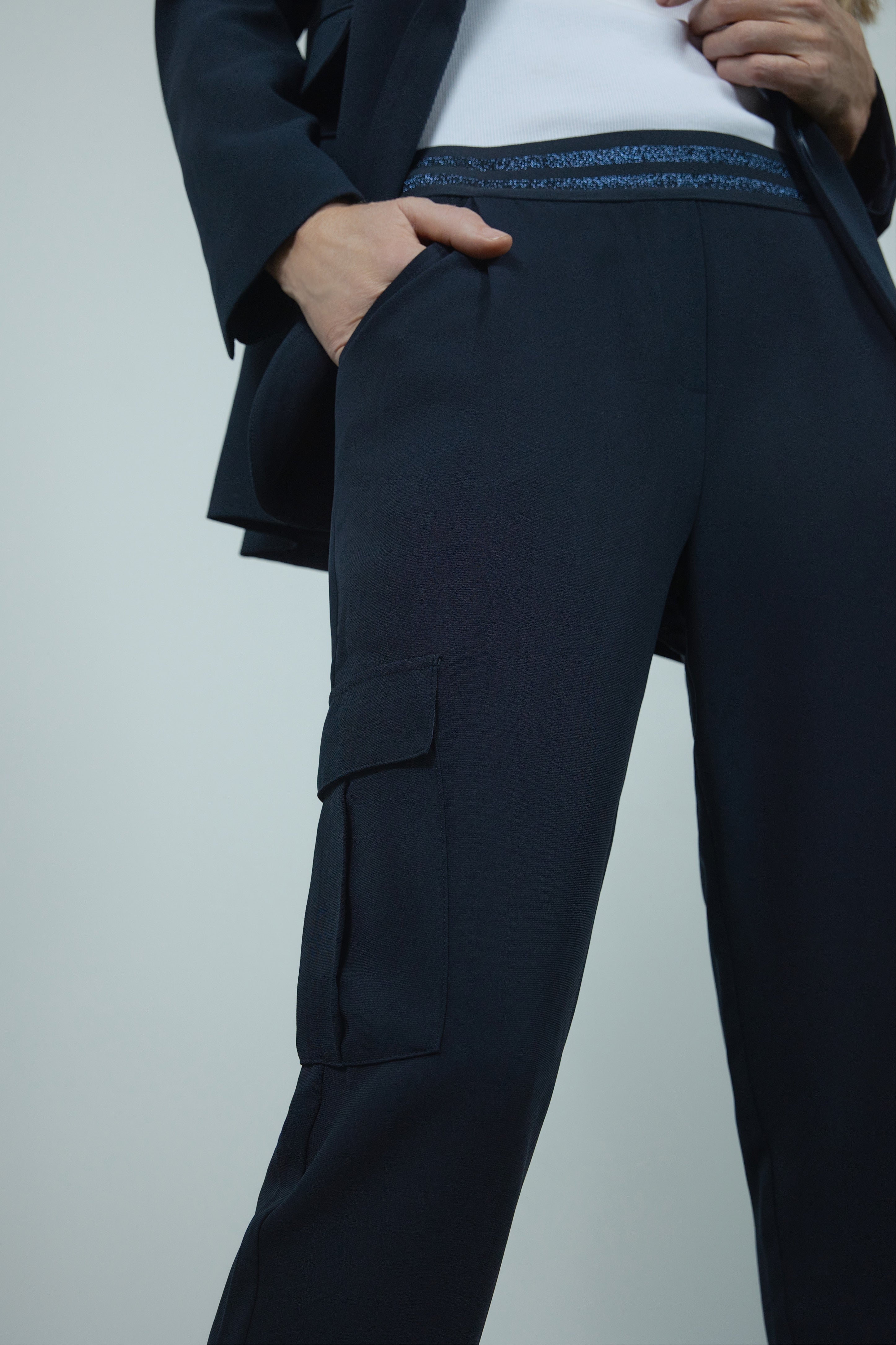 Hugh Cropped Cargo Pant