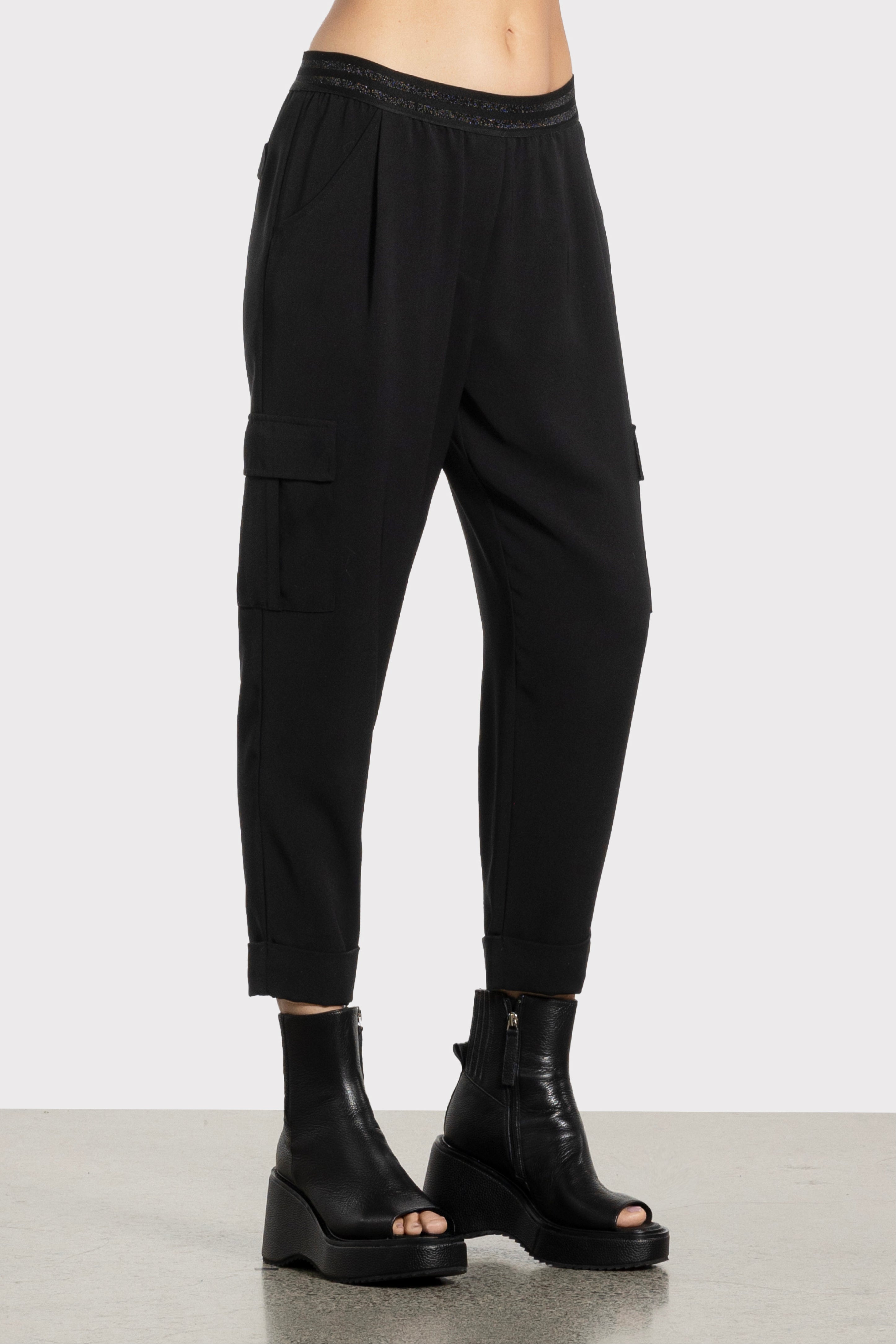 Hugo Cropped Cargo Pant