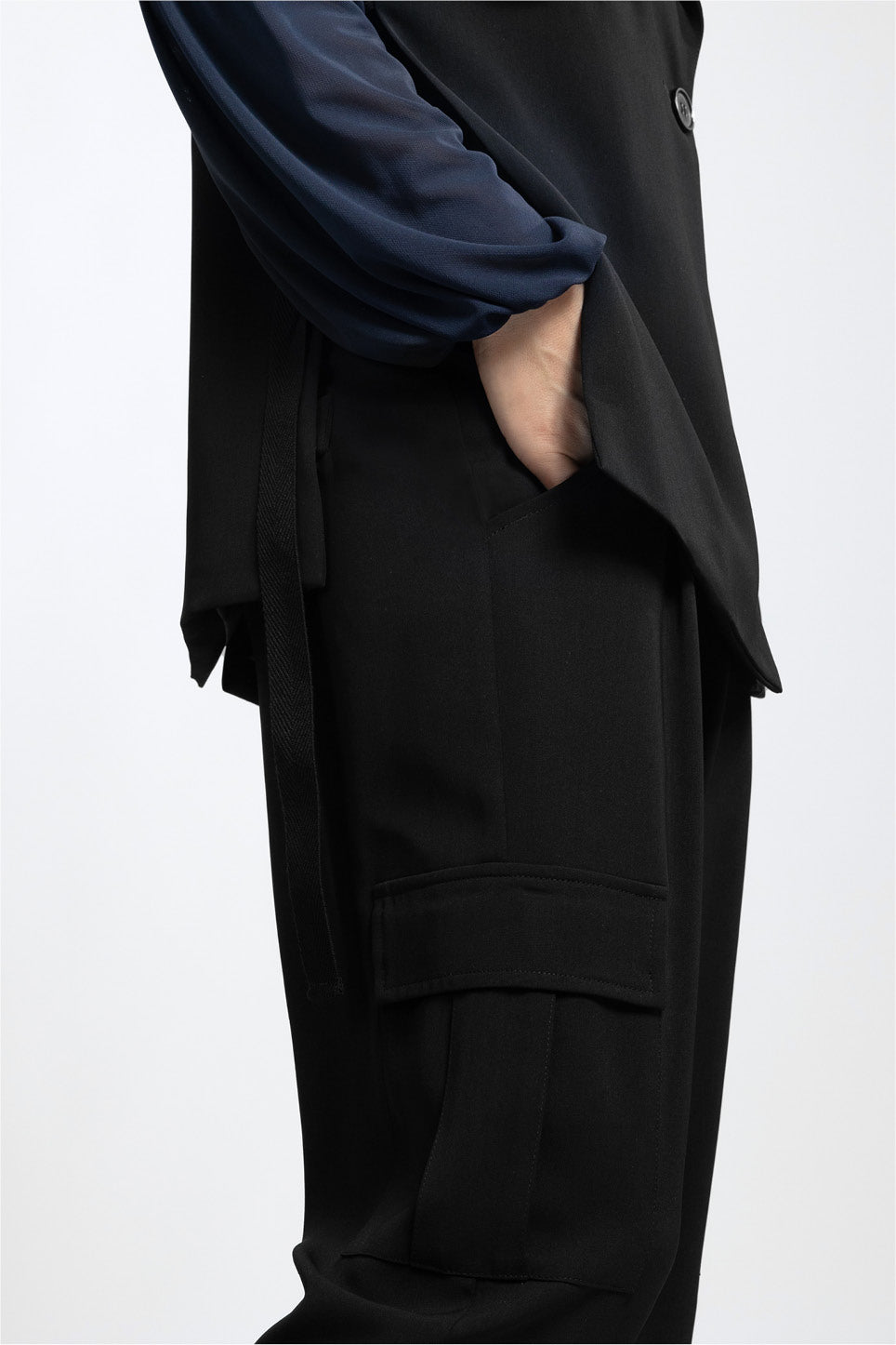Hugo Cropped Cargo Pant