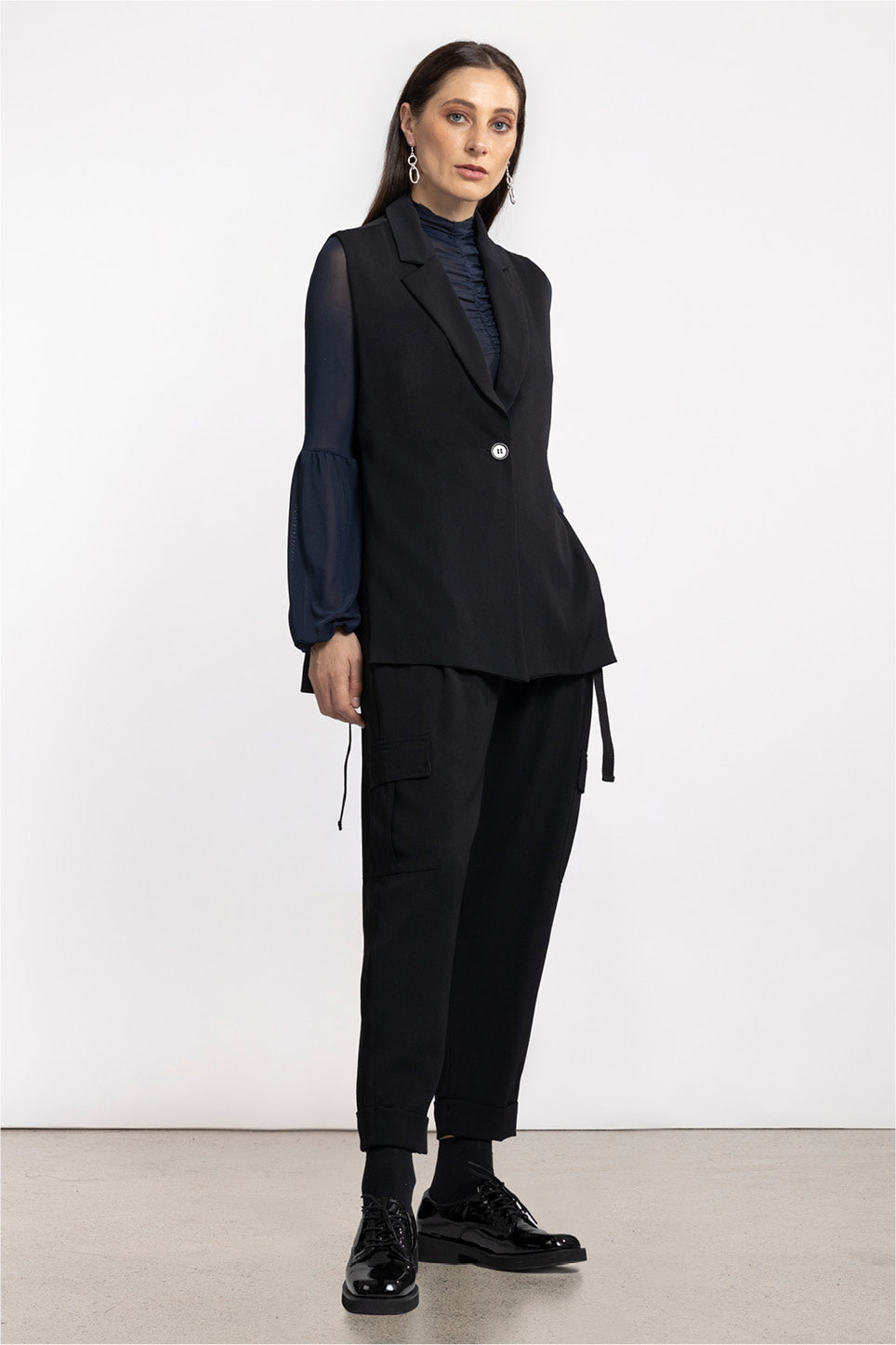 Hugo Cropped Cargo Pant