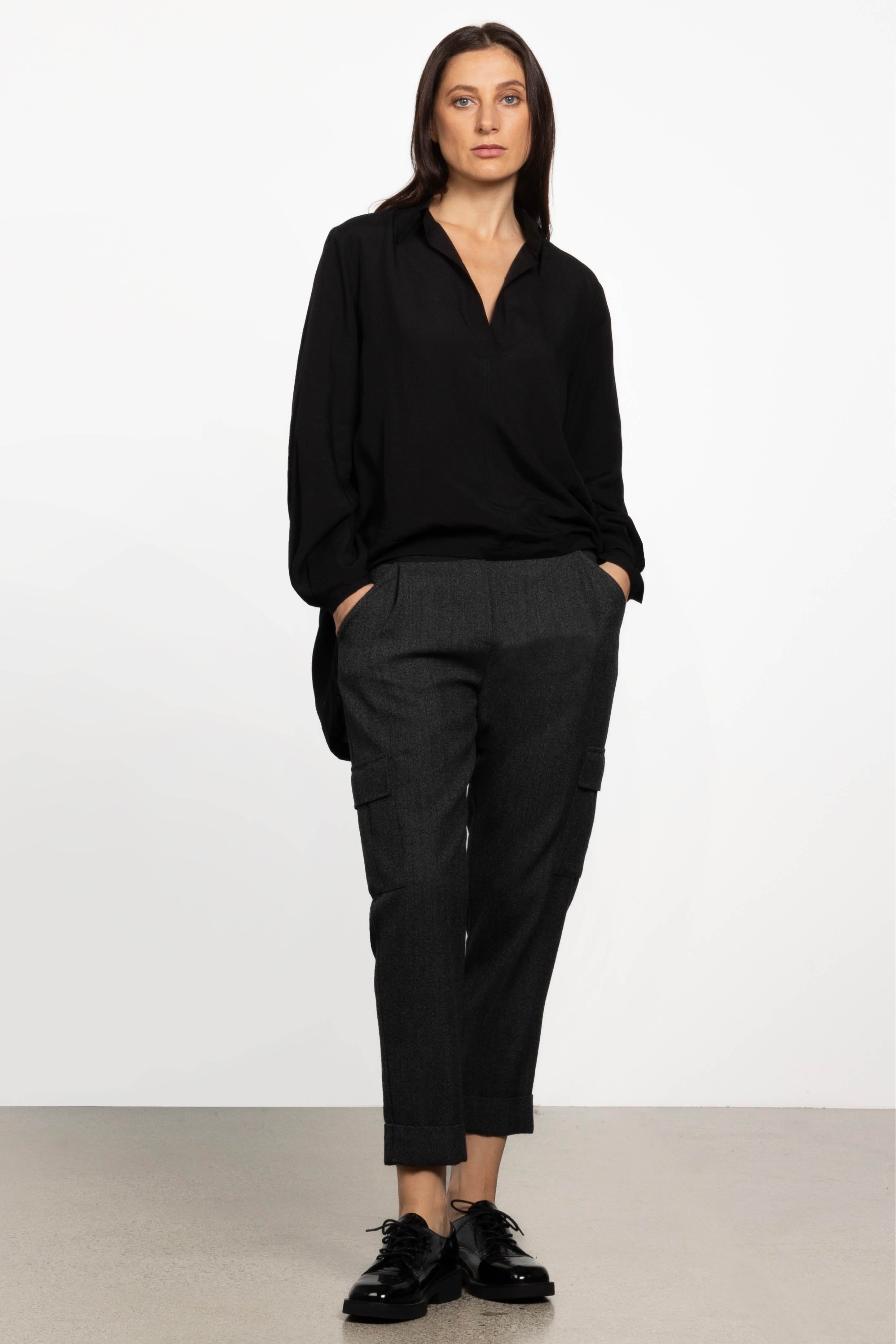 Hugo Cropped Cargo Pant