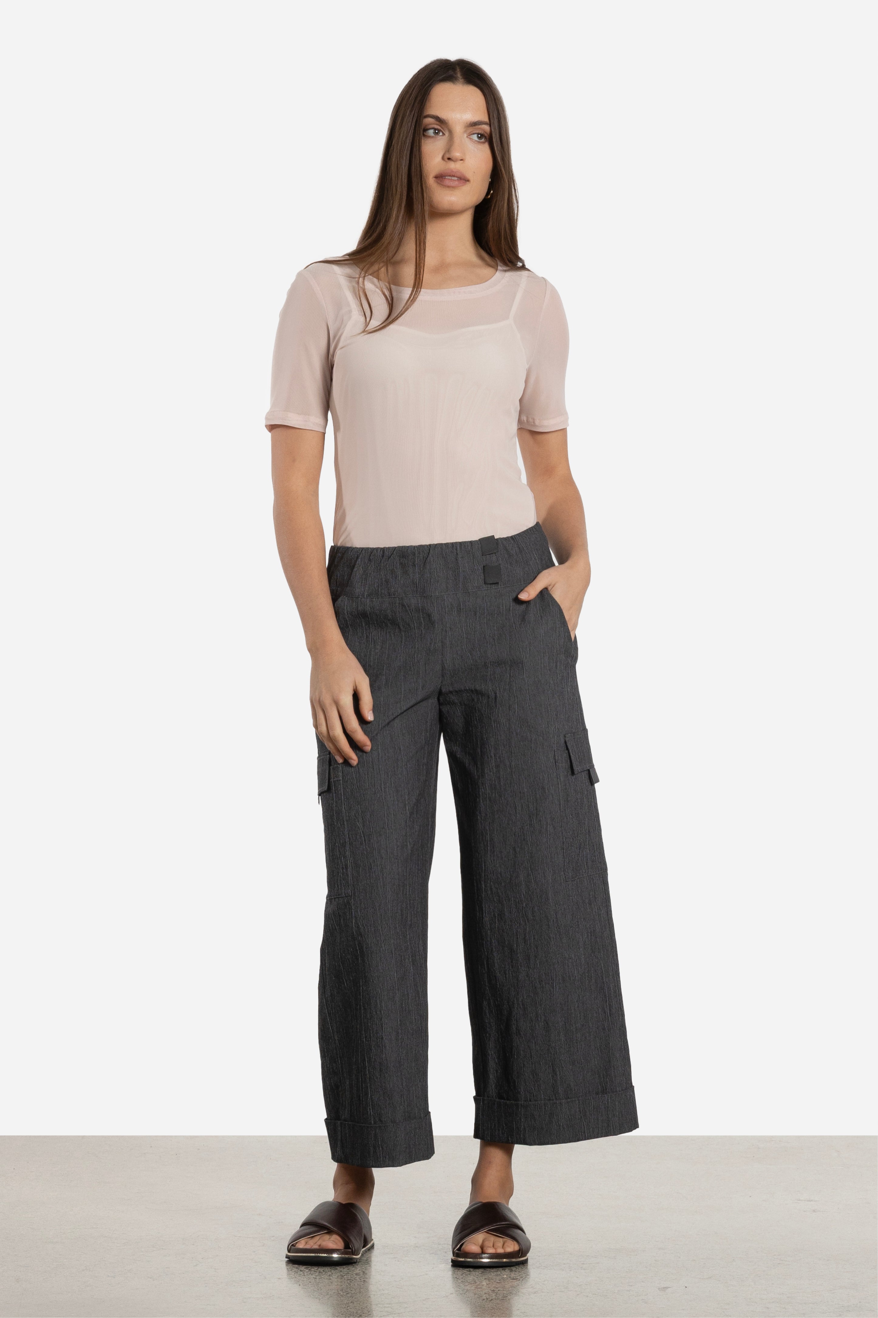 Jen Mesh Layer Tee