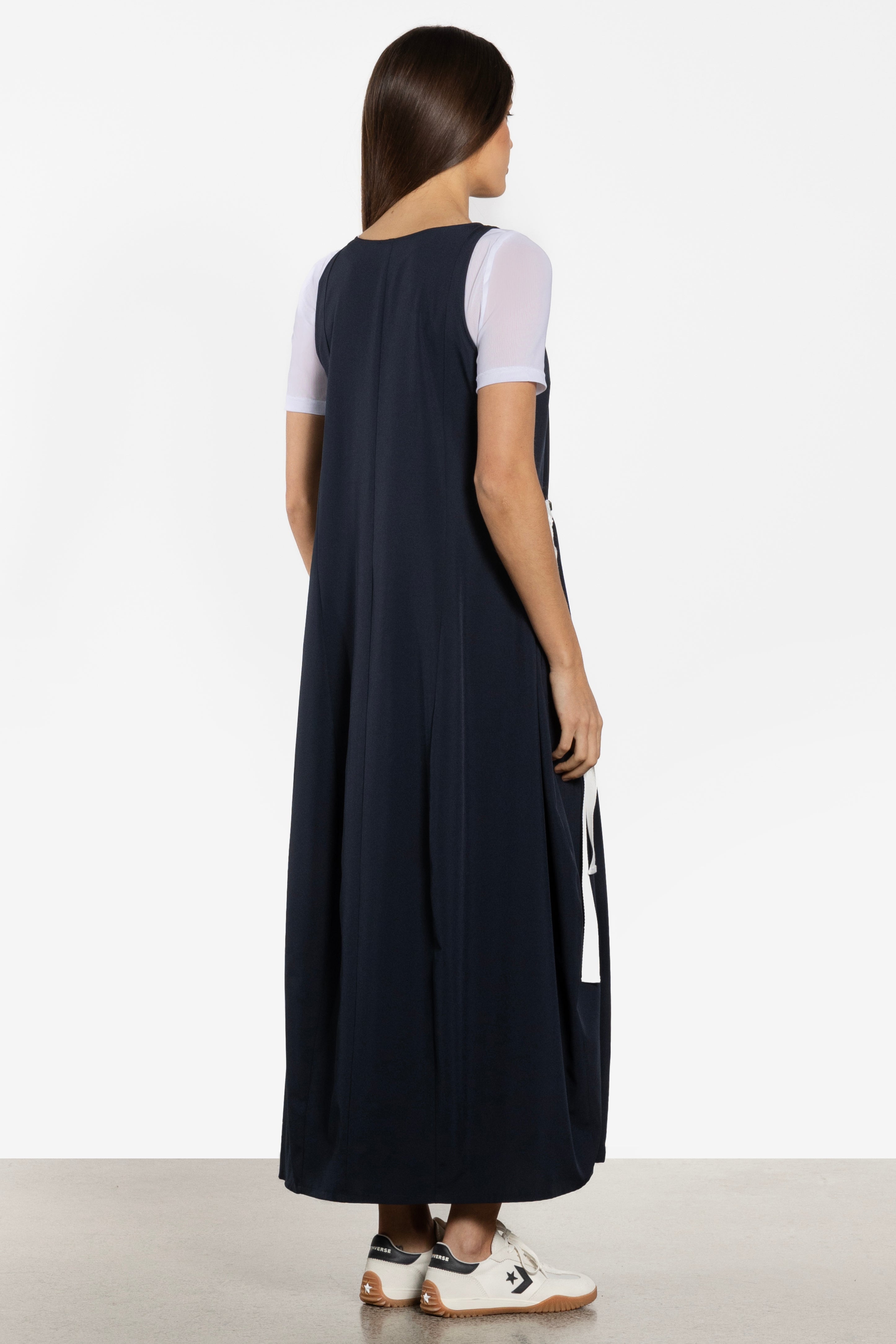Juliana Bubble Hem Sleeveless Dress