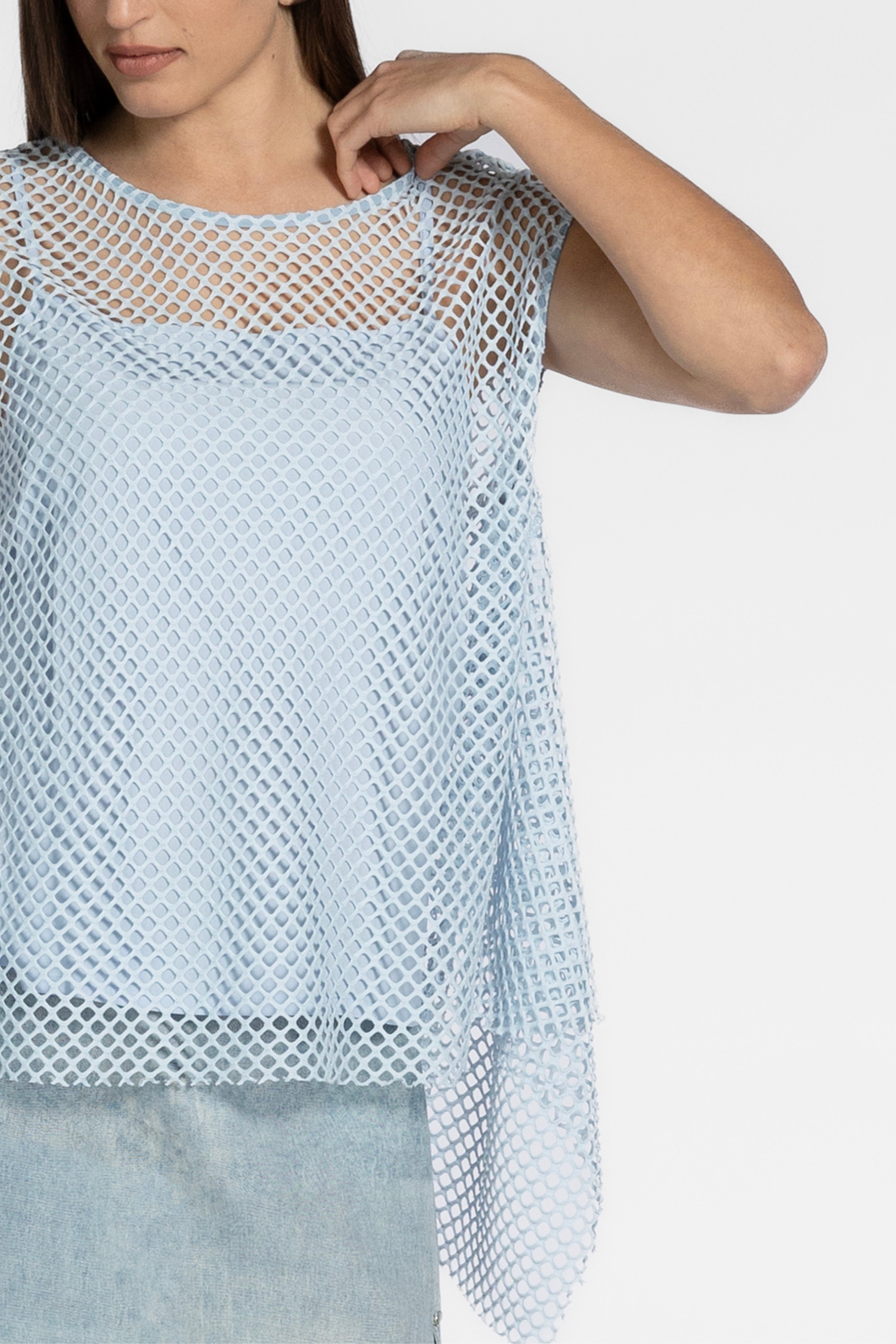 Kirby Mesh Top With Cami
