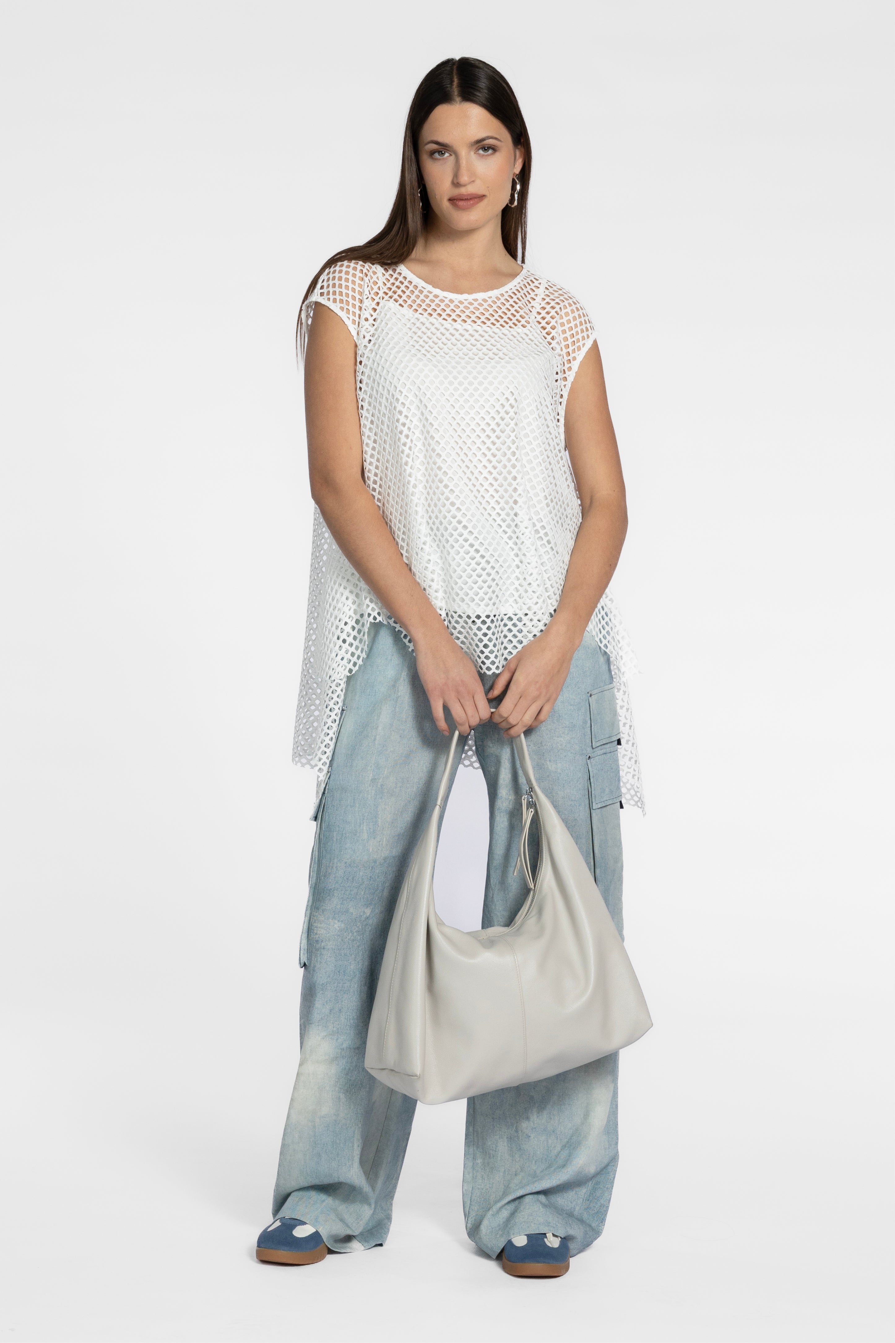 Kirby Mesh Top With Cami