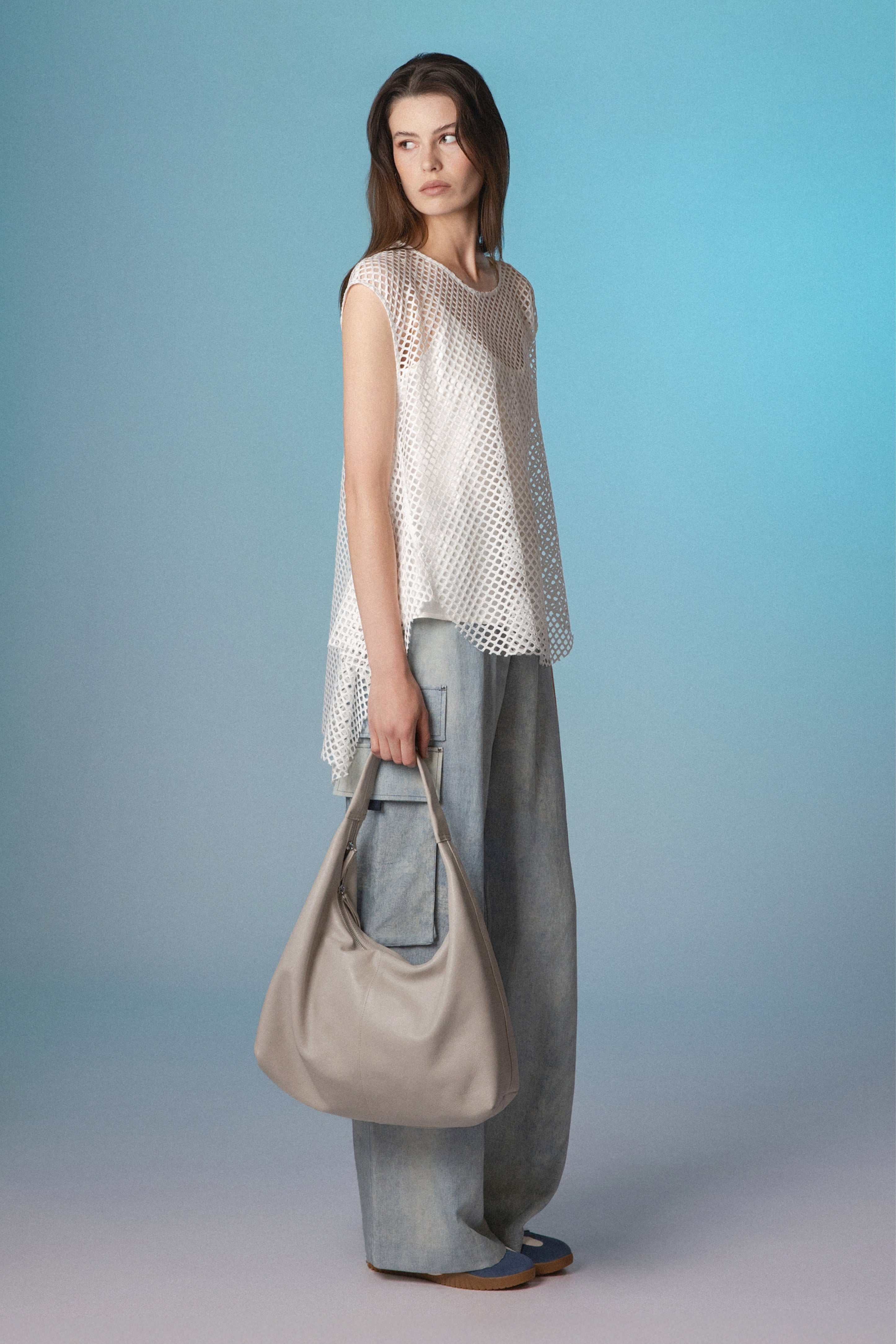 Kirby Mesh Top With Cami