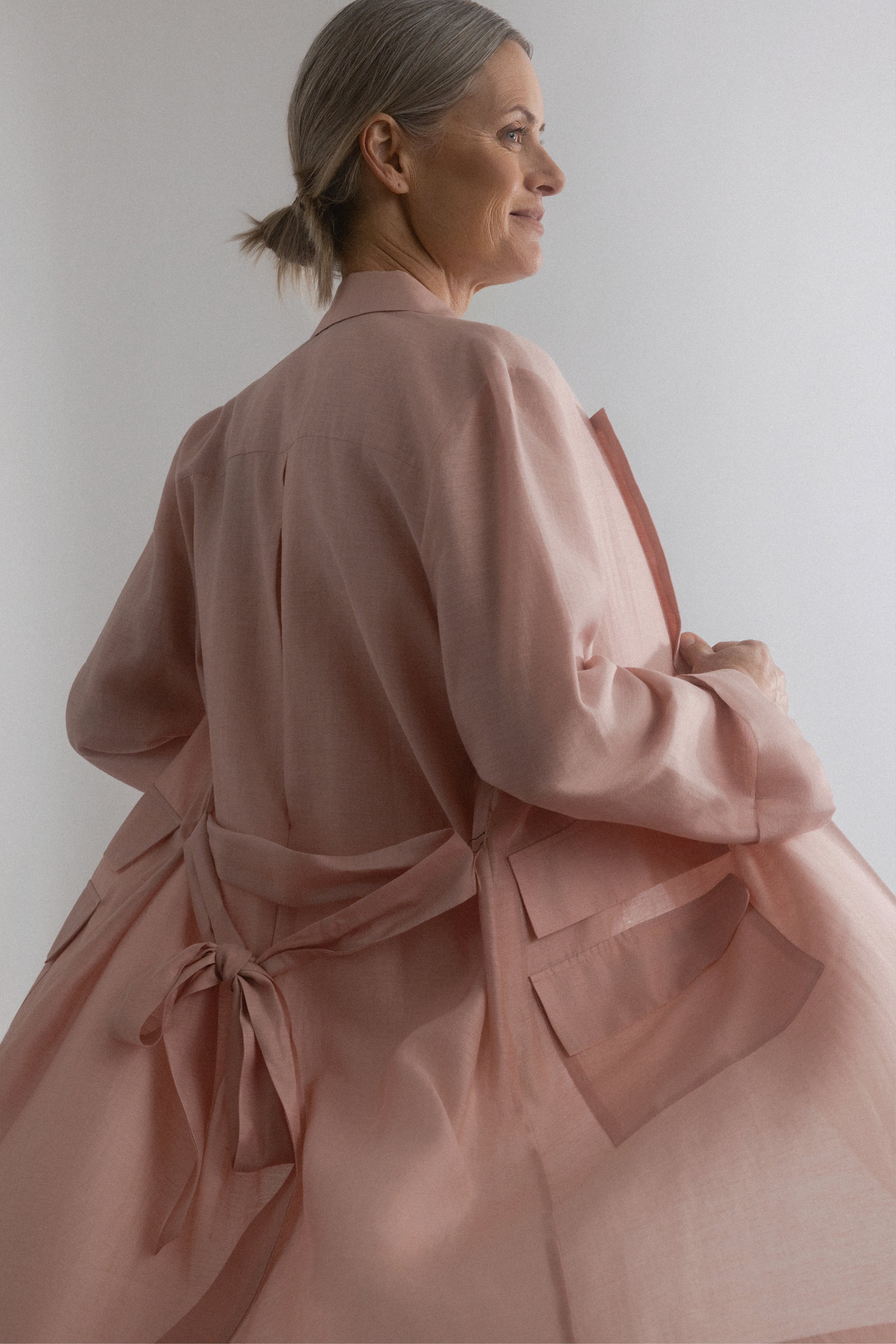Lola Sheer Trench Coat
