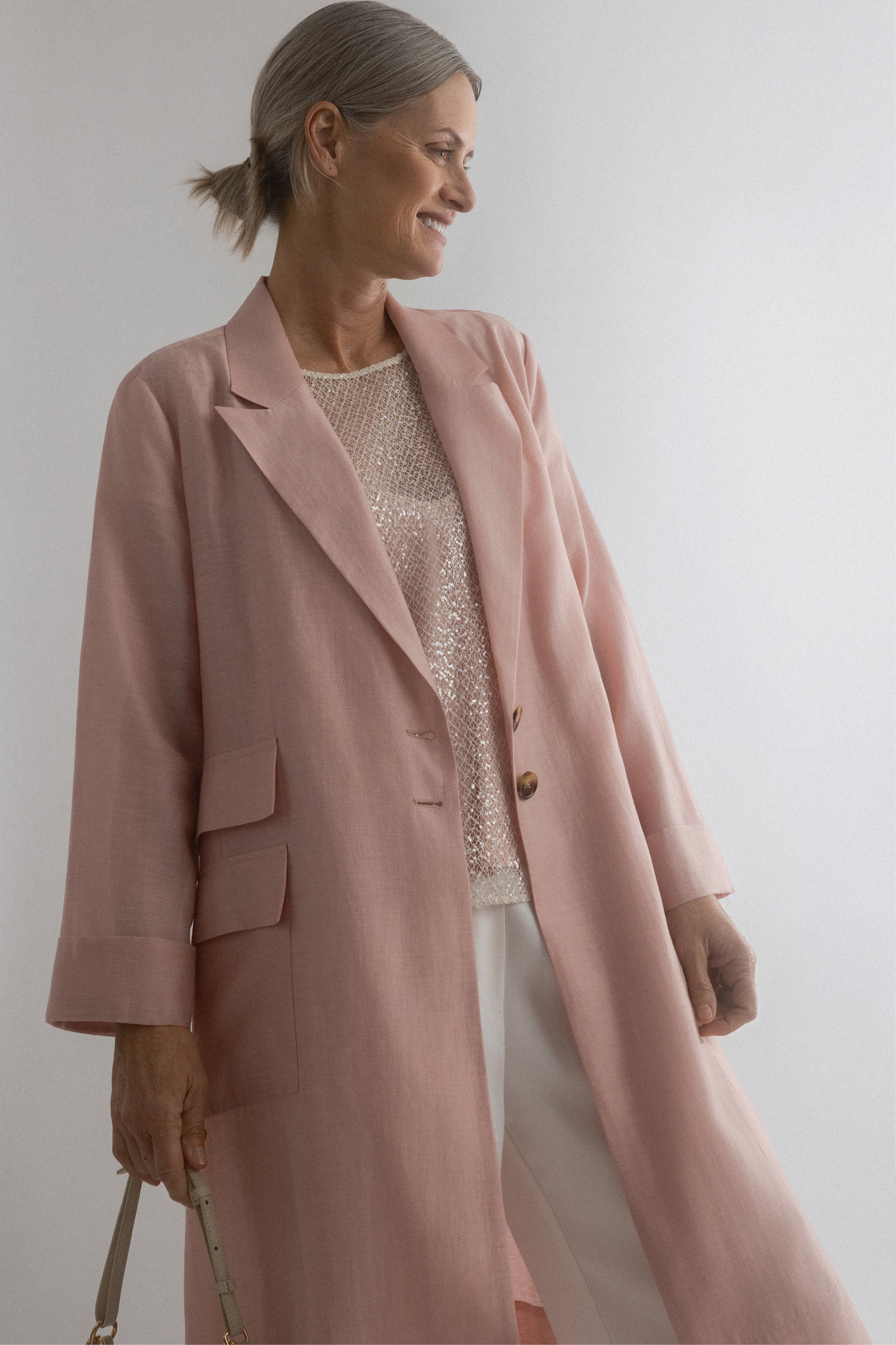 Lola Sheer Trench Coat