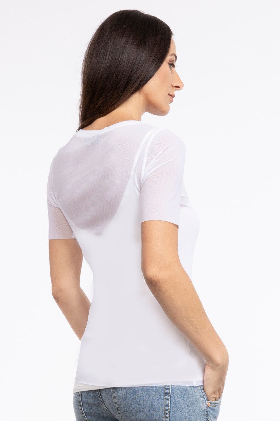 Lychee Mesh Top