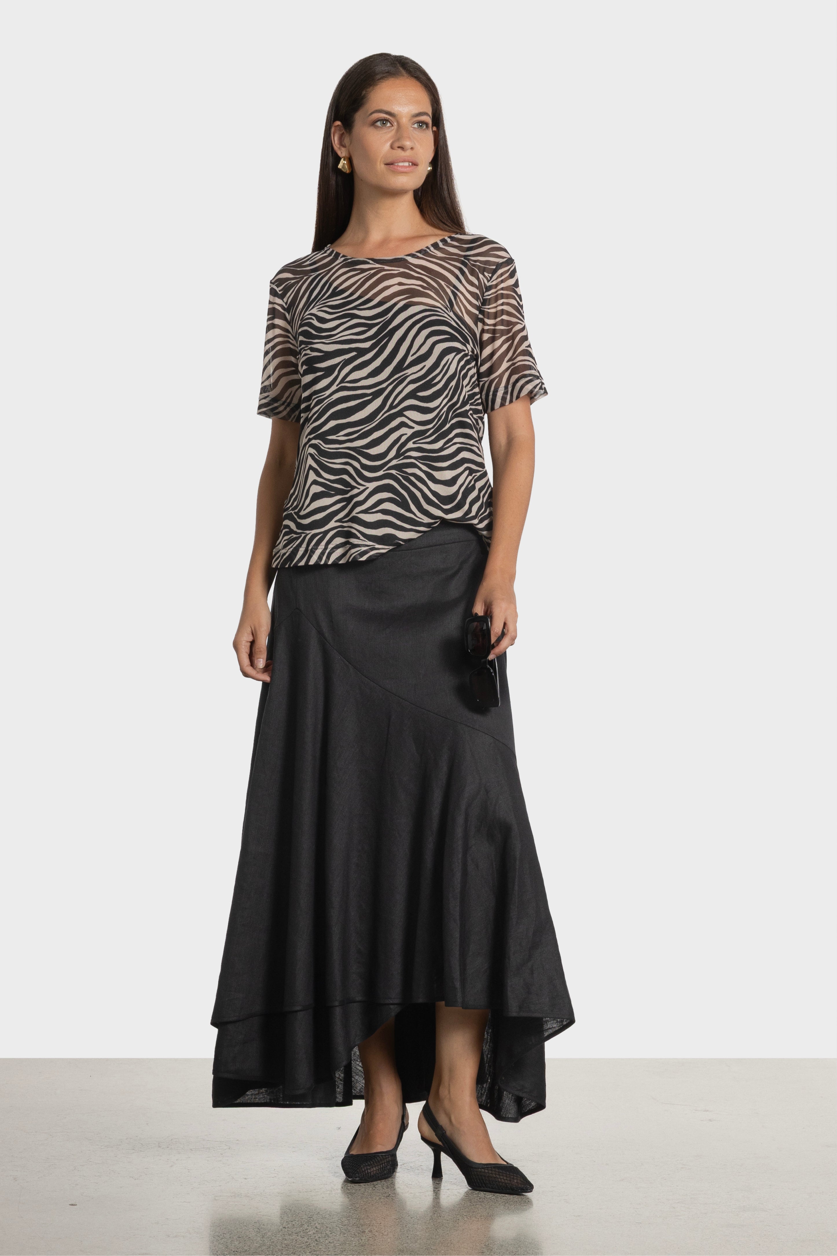 Lynn Linen Skirt