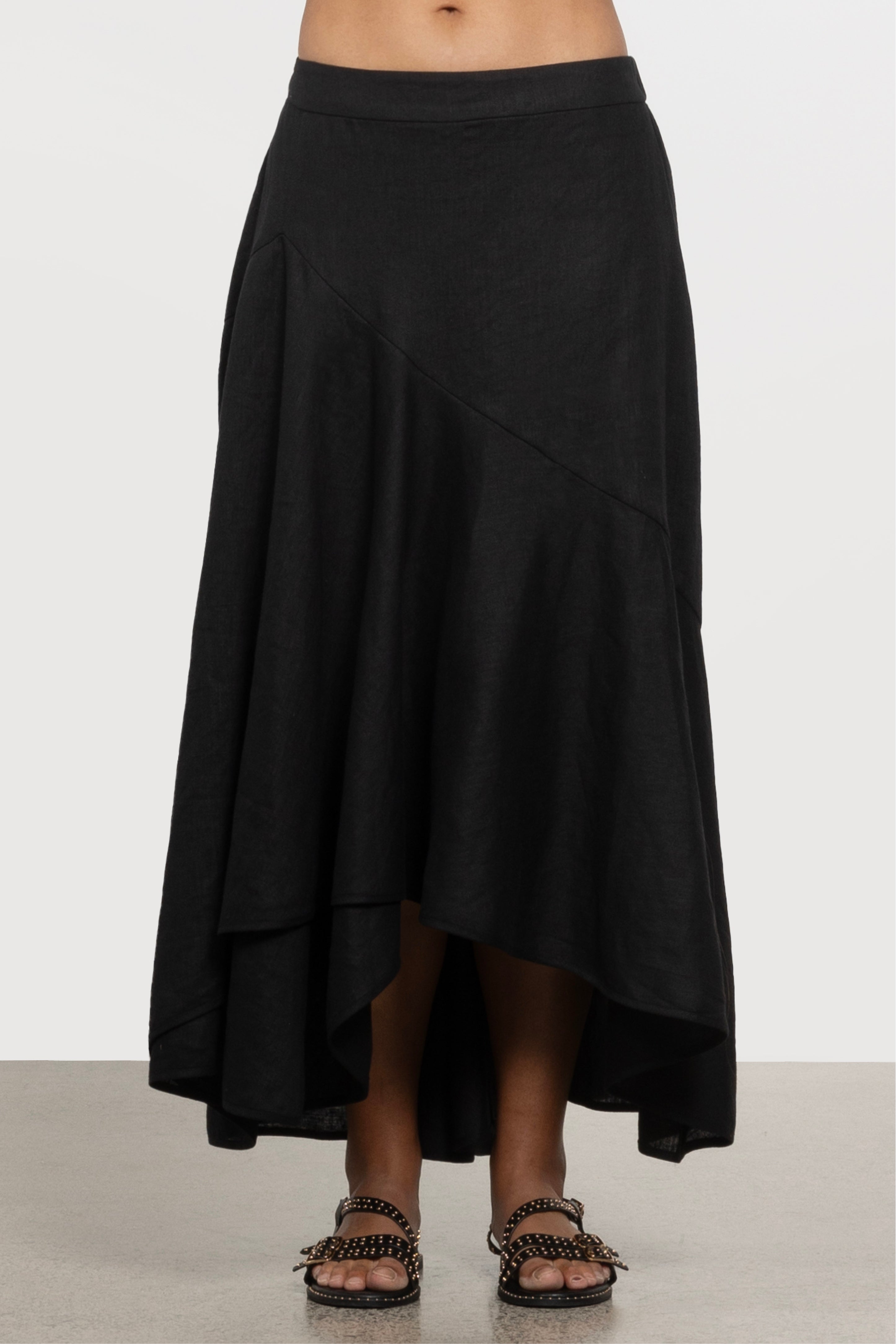 Lynn Linen Skirt
