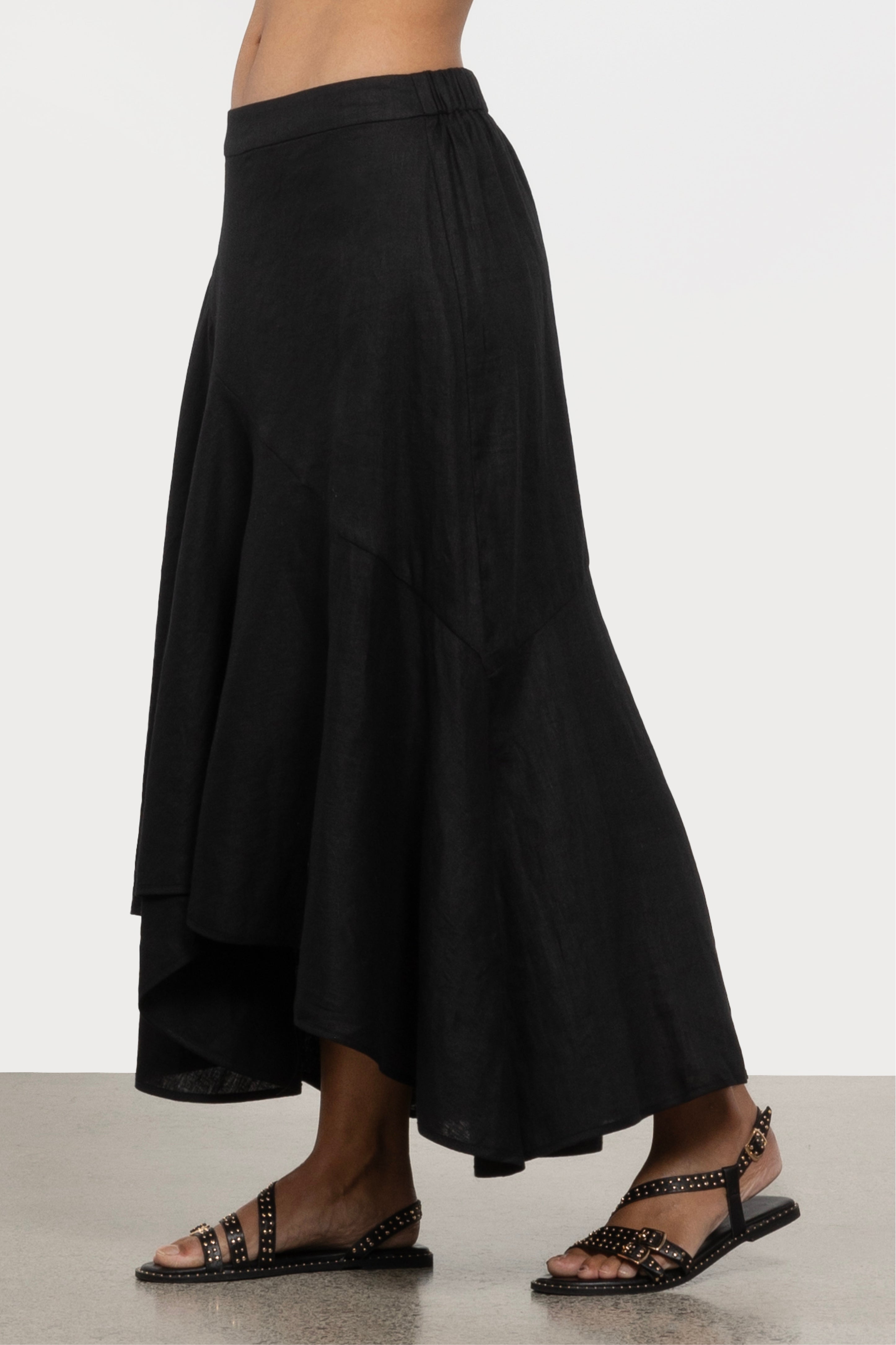 Lynn Linen Skirt