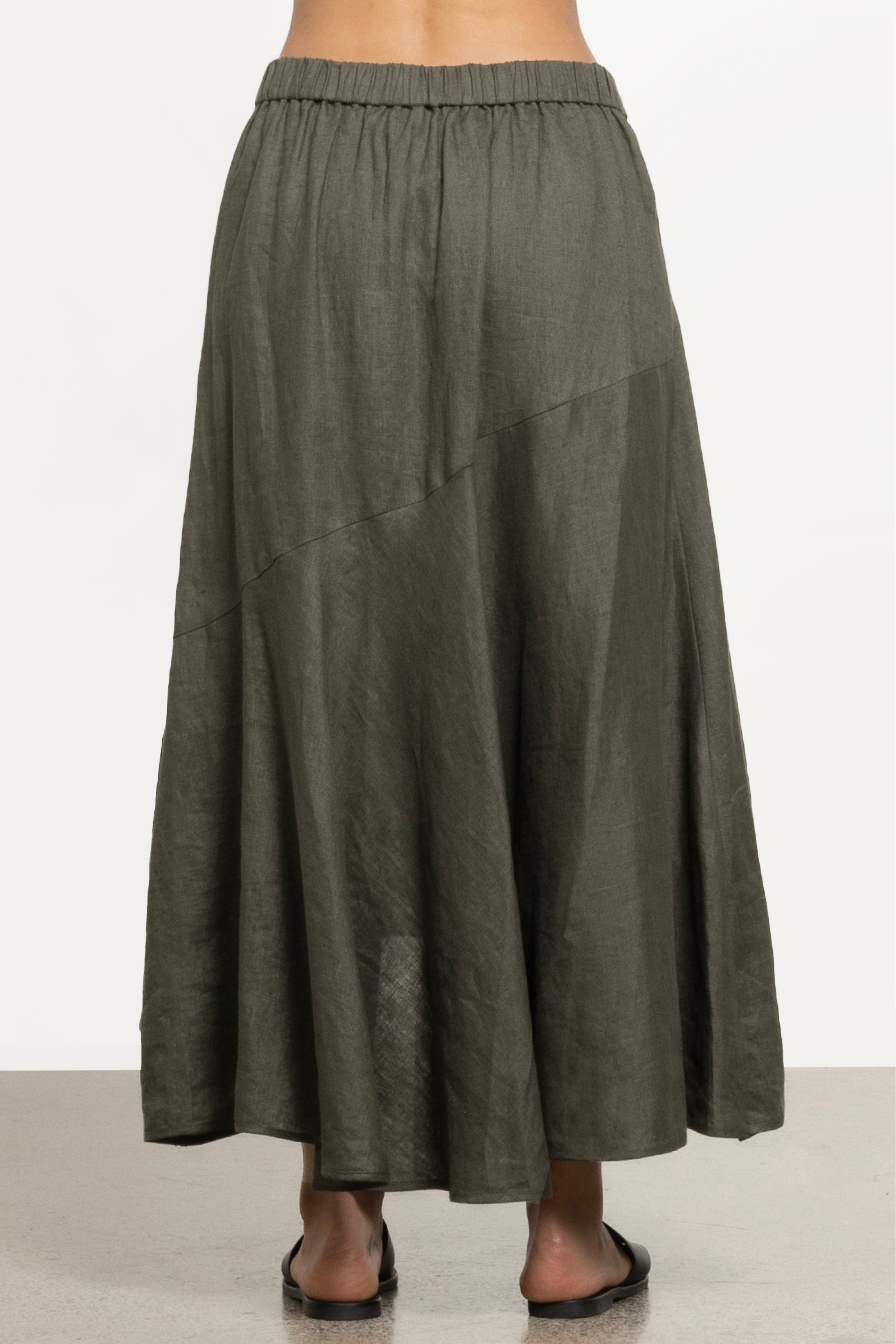 Lynn Linen Skirt