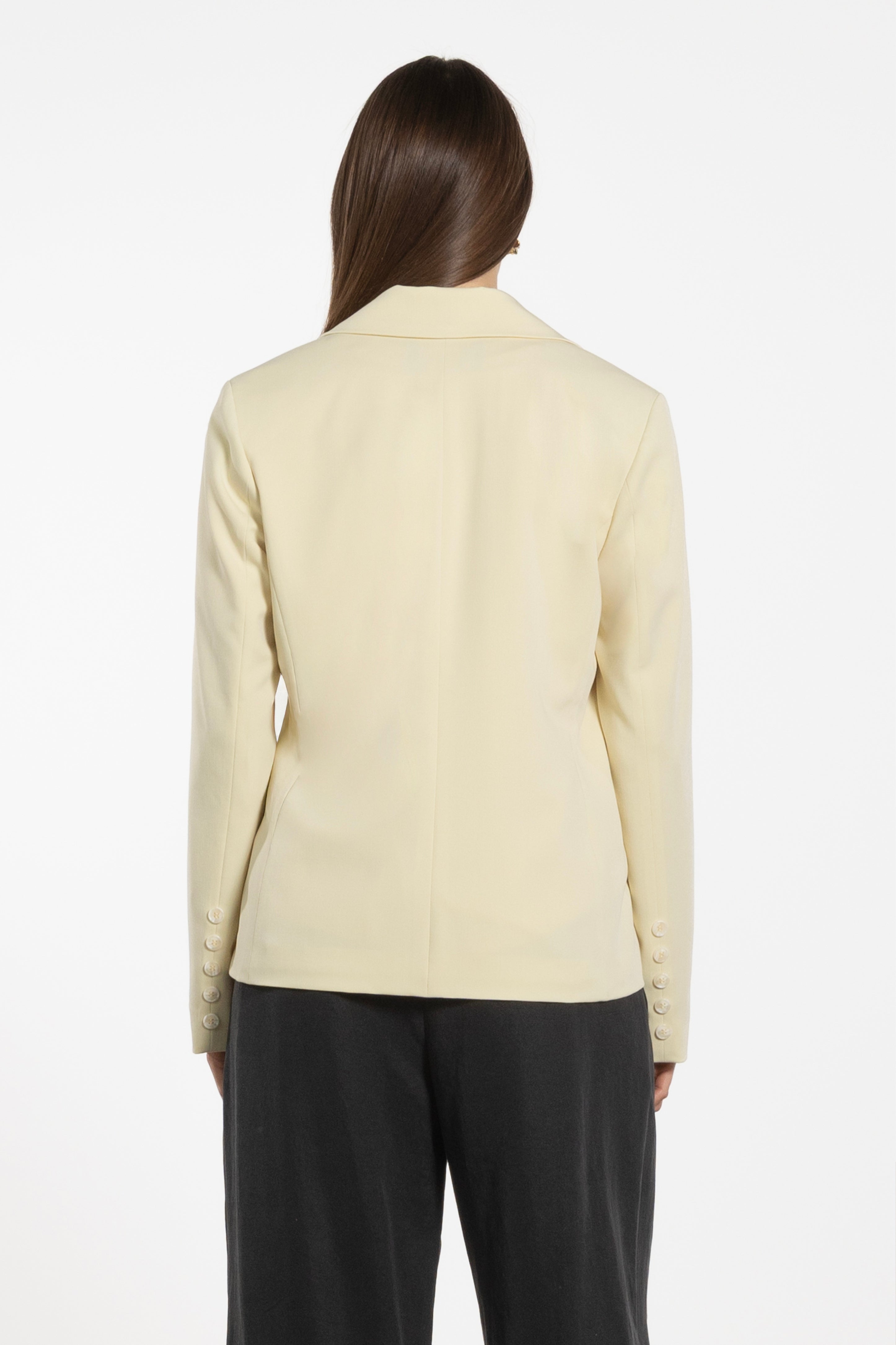 Marsha Single-Breasted Lined Blazer