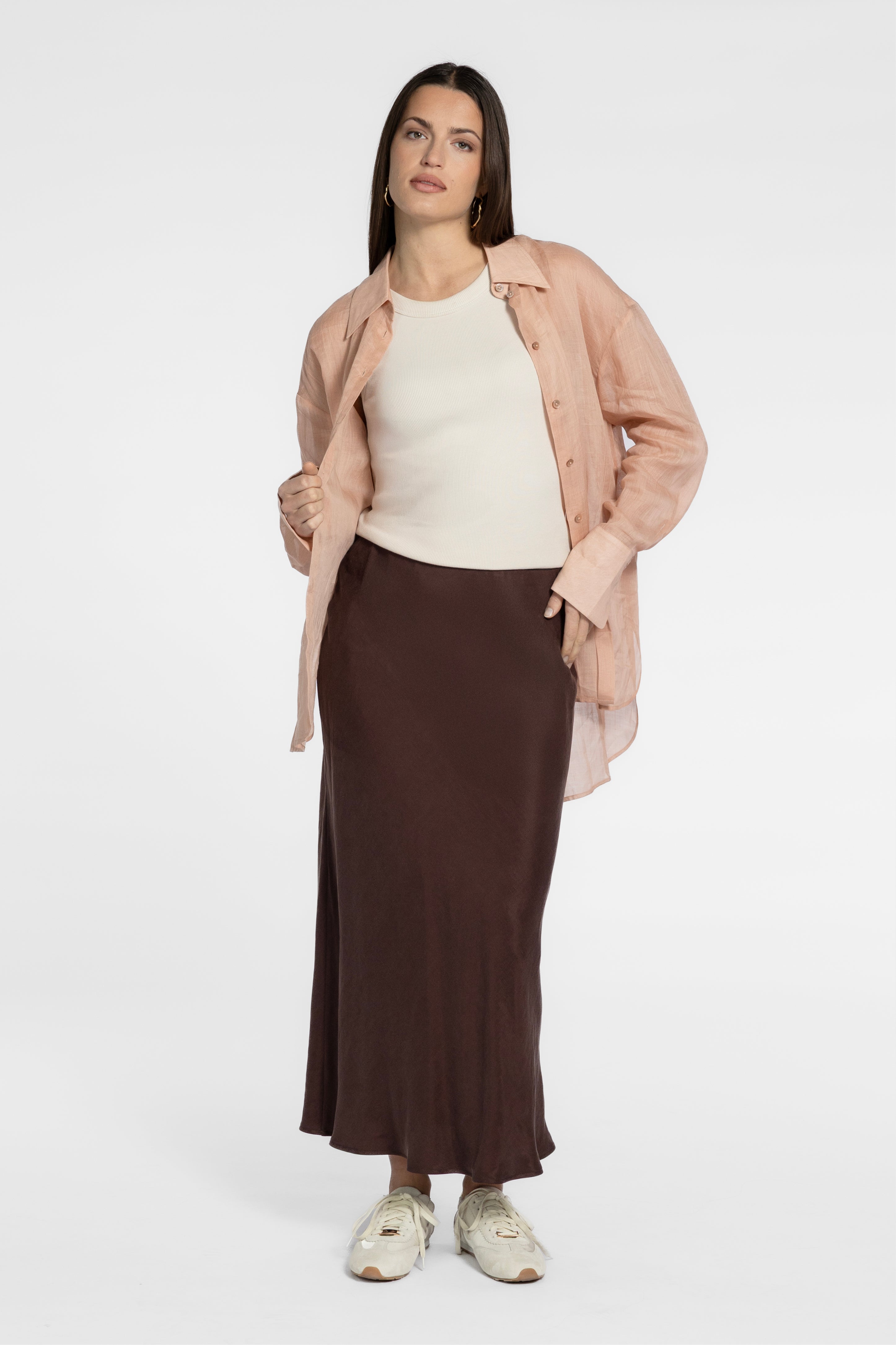 Nicolette Bias Cut Skirt