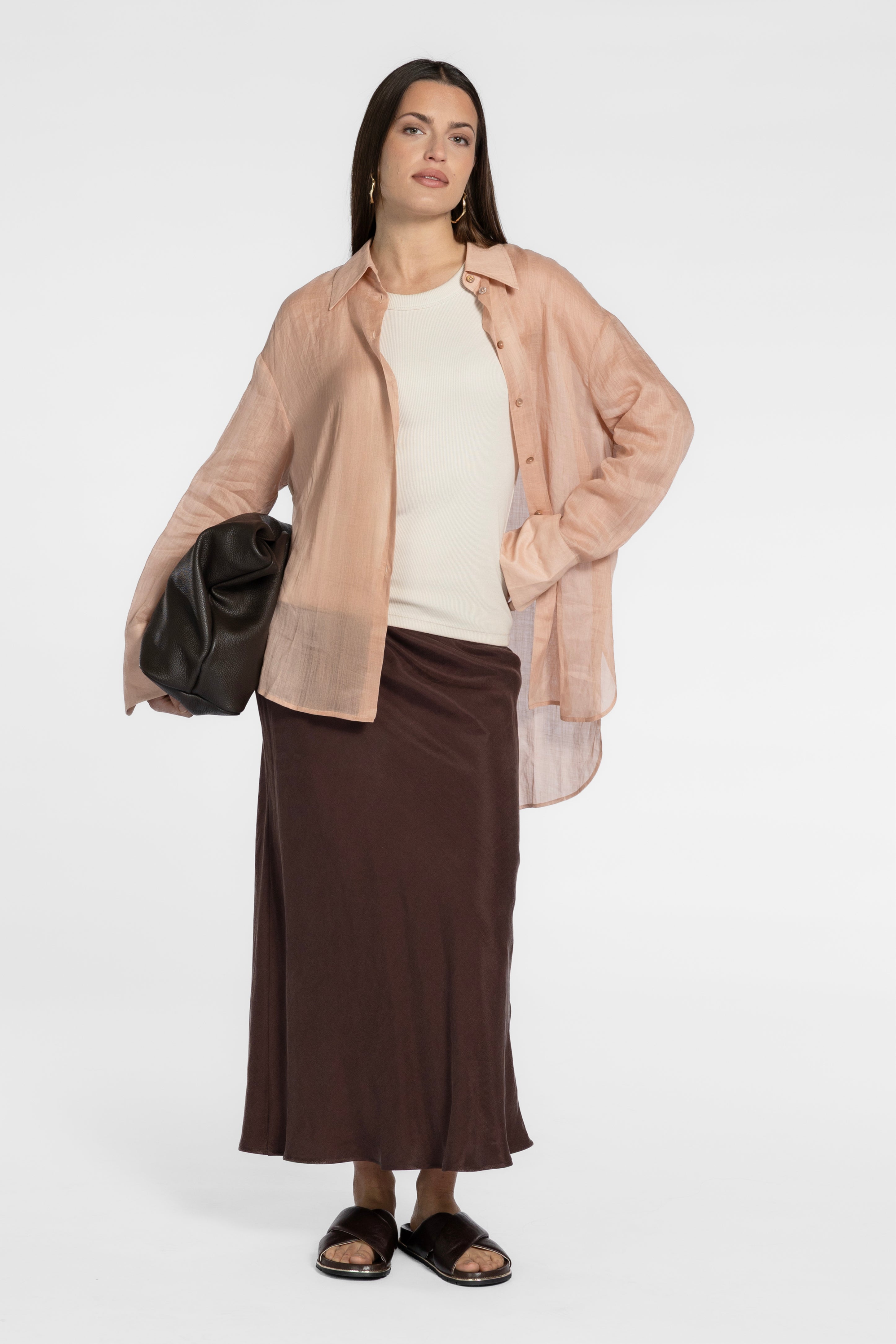 Nicolette Bias Cut Skirt