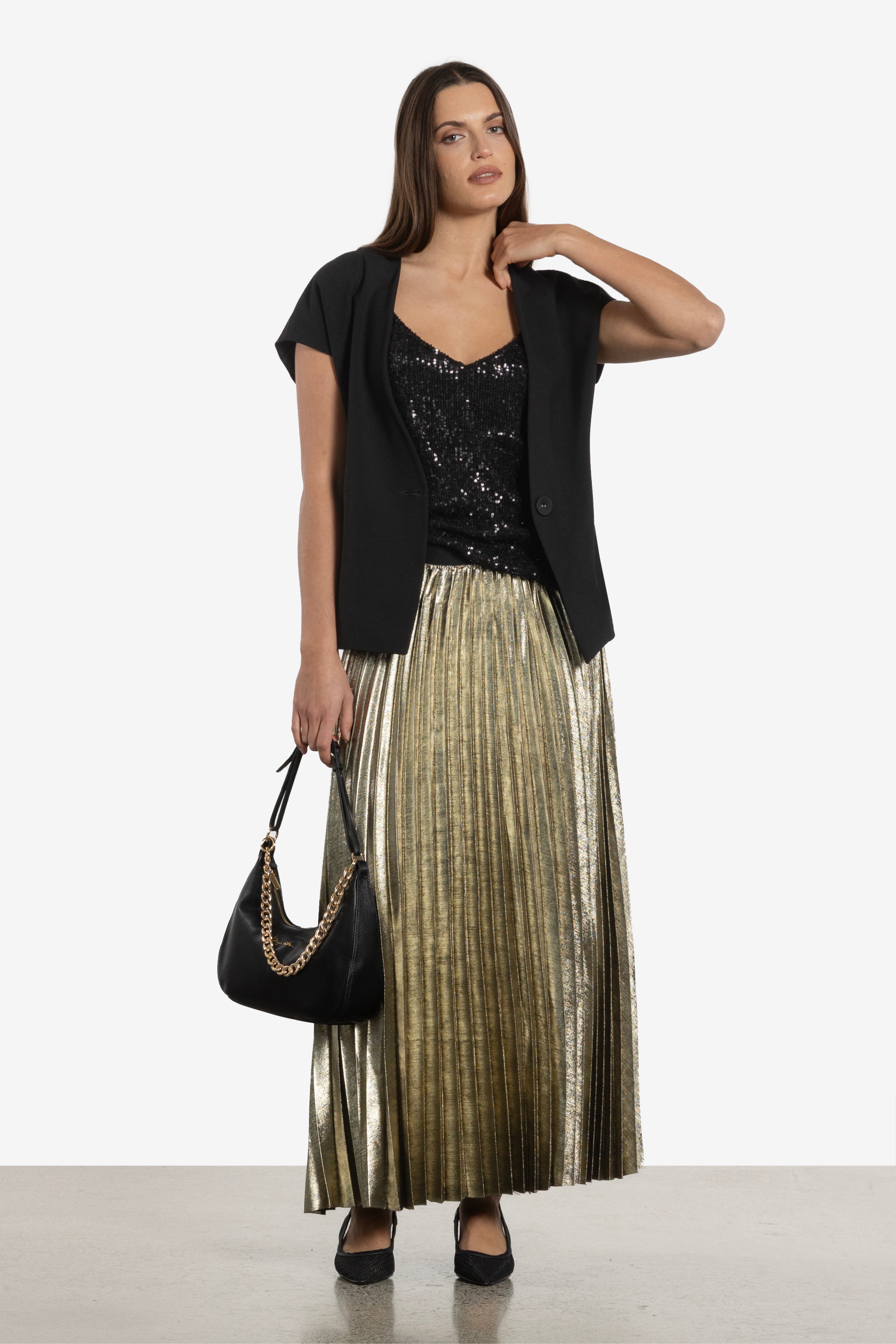 Orin Sunray Pleated Skirt